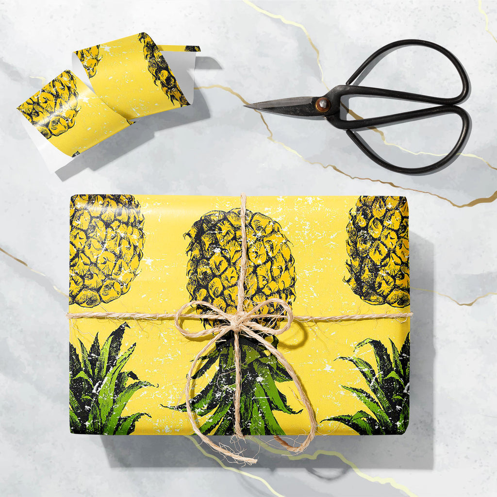 Pineapple Pattern Art & Craft Gift Wrapping Paper-Wrapping Papers-WRP_PP-IC 5008070 IC 5008070, Ancient, Art and Paintings, Cuisine, Drawing, Food, Food and Beverage, Food and Drink, Fruit and Vegetable, Fruits, Hand Drawn, Health, Historical, Icons, Illustrations, Medieval, Nature, Patterns, Scenic, Signs, Signs and Symbols, Sketches, Symbols, Tropical, Vintage, pineapple, pattern, art, craft, gift, wrapping, paper, ananas, background, color, design, dessert, diet, dieting, eating, fresh, freshness, fruit,