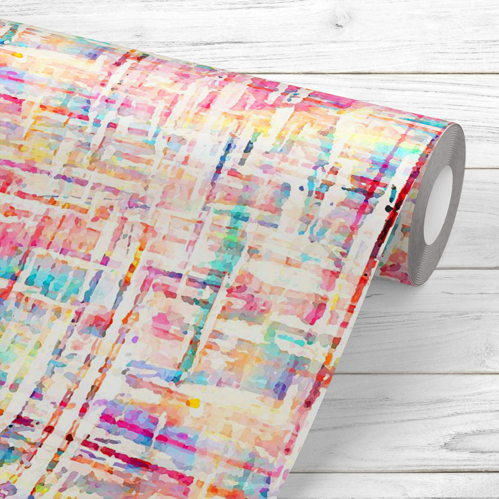 Abstract Pattern D6 Wallpaper Roll - Wallpapers Peel & Stick - ArtzFolio.com