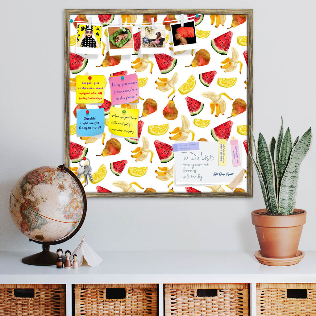 Watercolor Fruit Patterns Bulletin Board Notice Pin Board Soft Board | Framed-Bulletin Boards Framed-BLB_FR-IC 5008075 IC 5008075, Art and Paintings, Cuisine, Drawing, Food, Food and Beverage, Food and Drink, Fruit and Vegetable, Fruits, Health, Illustrations, Nature, Patterns, Scenic, Sketches, Splatter, Tropical, Watercolour, watercolor, fruit, bulletin, board, notice, pin, soft, framed, art, artistic, background, brushstroke, citrus, color, dessert, draw, fabric, fresh, freshness, garden, green, healthy,
