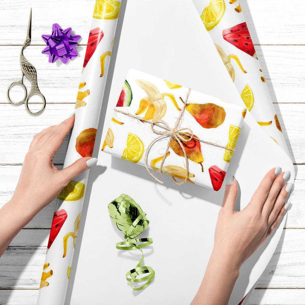 Watercolor Fruit Patterns Art & Craft Gift Wrapping Paper-Wrapping Papers-WRP_PP-IC 5008075 IC 5008075, Art and Paintings, Cuisine, Drawing, Food, Food and Beverage, Food and Drink, Fruit and Vegetable, Fruits, Health, Illustrations, Nature, Patterns, Scenic, Sketches, Splatter, Tropical, Watercolour, watercolor, fruit, art, craft, gift, wrapping, paper, artistic, background, brushstroke, citrus, color, dessert, draw, fabric, fresh, freshness, garden, green, healthy, illustration, juice, juicy, lemon, natur