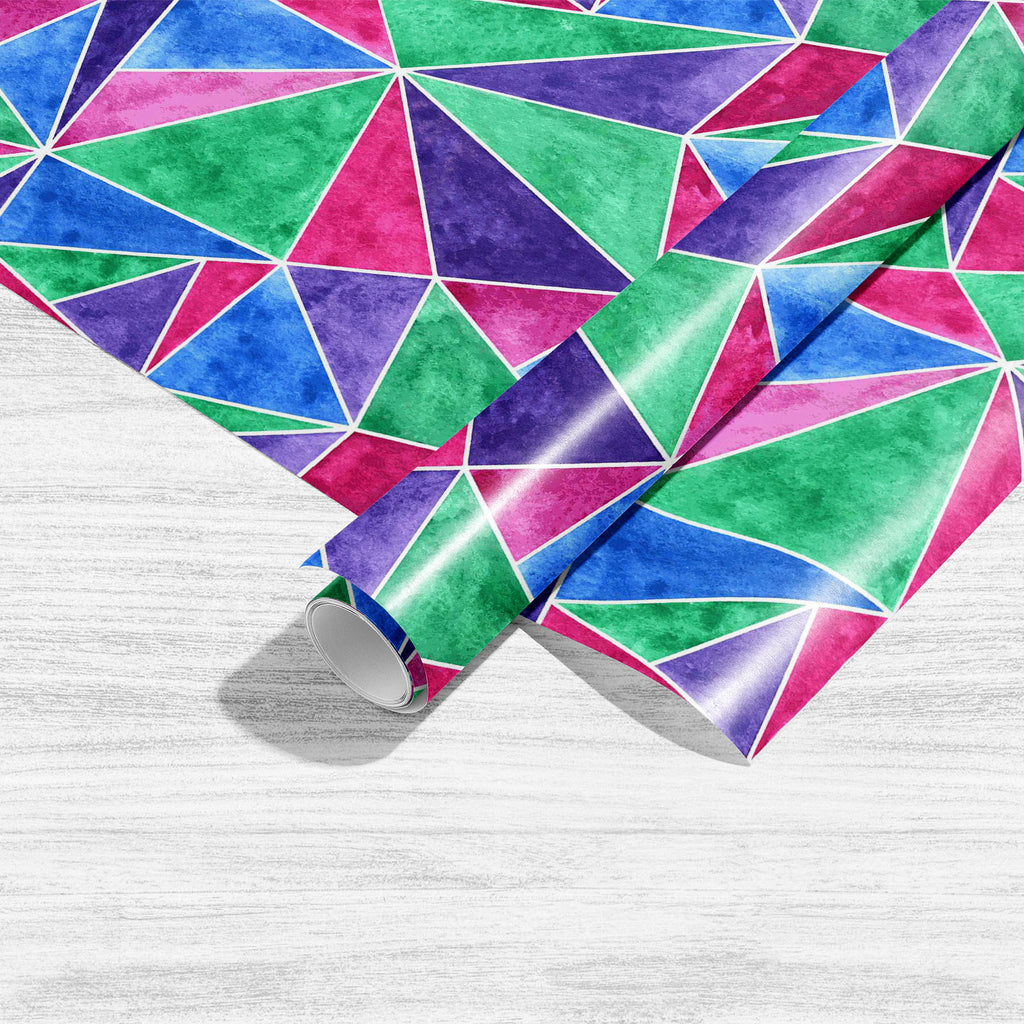 Watercolor Triangular Pattern D1 Art & Craft Gift Wrapping Paper-Wrapping Papers-WRP_PP-IC 5008082 IC 5008082, Abstract Expressionism, Abstracts, Ancient, Art and Paintings, Decorative, Digital, Digital Art, Drawing, Geometric, Geometric Abstraction, Graphic, Historical, Illustrations, Medieval, Patterns, Retro, Semi Abstract, Signs, Signs and Symbols, Triangles, Vintage, Watercolour, watercolor, triangular, pattern, d1, art, craft, gift, wrapping, paper, abstract, artistic, artwork, backdrop, background, b