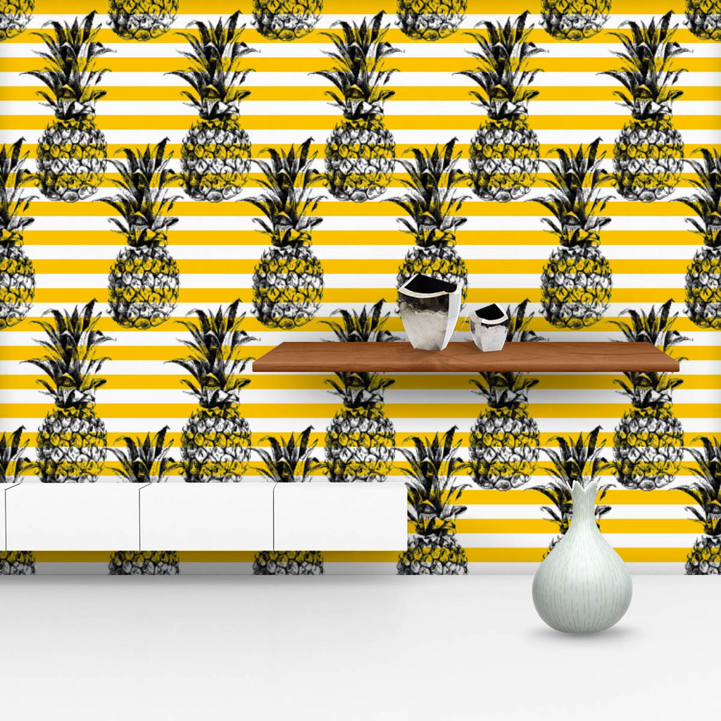 Striped Pineapple Wallpaper Roll-Wallpapers Peel & Stick-WAL_PA-IC 5008086 IC 5008086, Ancient, Art and Paintings, Cuisine, Drawing, Food, Food and Beverage, Food and Drink, Fruit and Vegetable, Fruits, Health, Historical, Icons, Illustrations, Medieval, Nature, Patterns, Scenic, Signs, Signs and Symbols, Sketches, Symbols, Tropical, Vintage, striped, pineapple, wallpaper, roll, pattern, seamless, pineapples, ananas, summer, dessert, art, background, design, diet, dieting, drawn, fresh, freshness, fruit, go