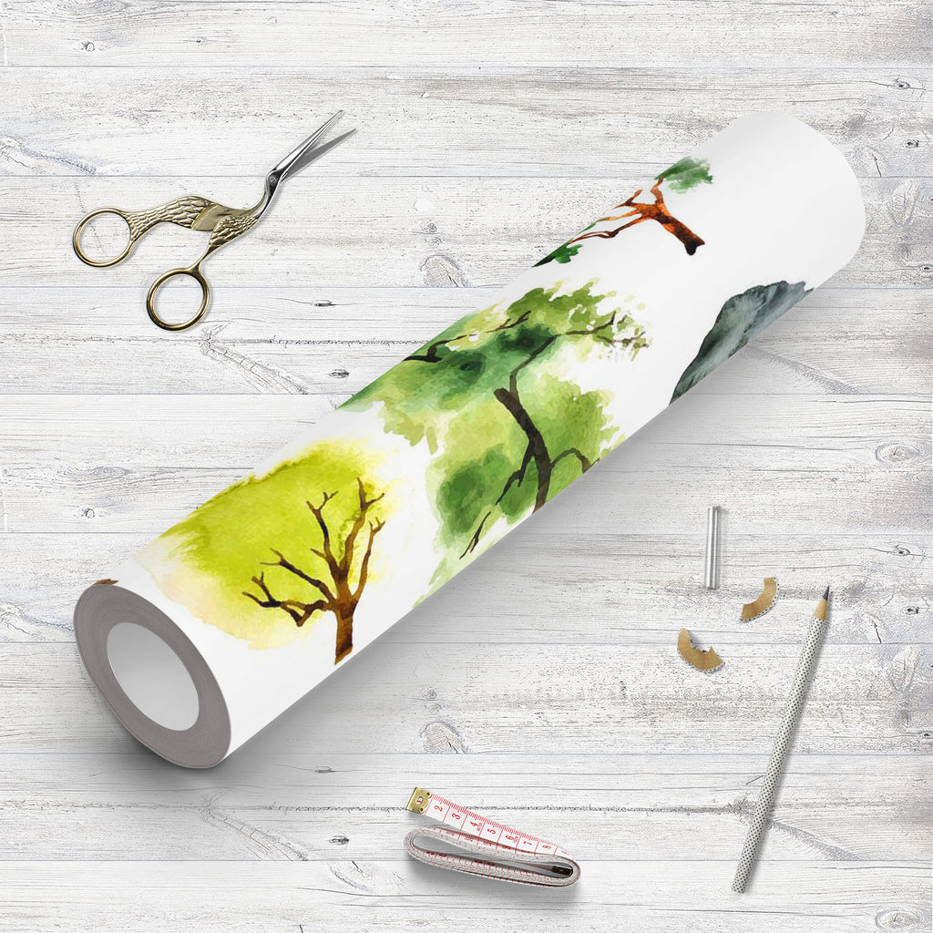Watercolor Trees Pattern Wallpaper Roll-Wallpapers Peel & Stick-WAL_PA-IC 5008087 IC 5008087, Art and Paintings, Black and White, Digital, Digital Art, Drawing, Graphic, Icons, Illustrations, Nature, Paintings, Patterns, Scenic, Seasons, Signs, Signs and Symbols, Symbols, Watercolour, White, watercolor, trees, pattern, wallpaper, roll, tree, pine, silhouette, apple, art, background, botany, branch, cherry, collection, concept, design, drawn, eco, ecology, environment, foliage, forest, garden, green, growth,