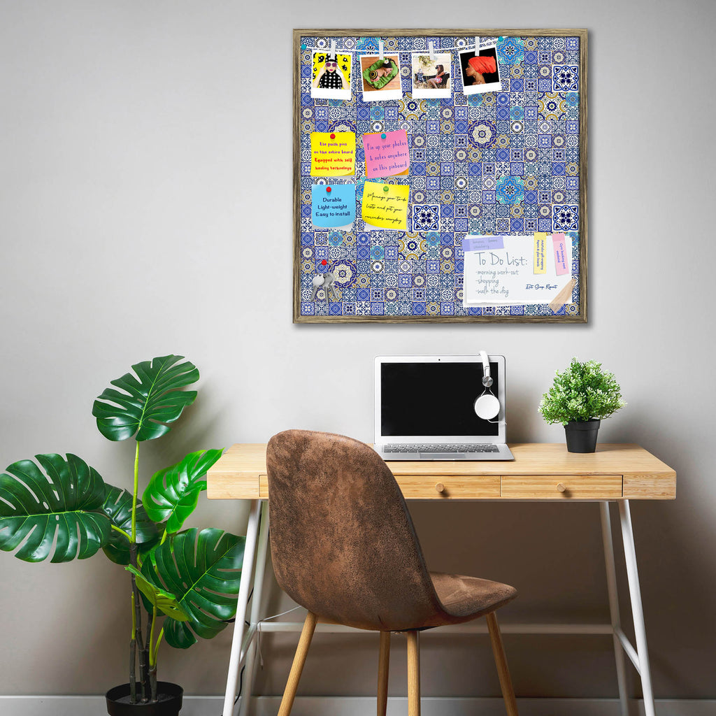 Colorful Moroccan Tiles Pattern Bulletin Board Notice Pin Board Soft Board | Framed-Bulletin Boards Framed-BLB_FR-IC 5008093 IC 5008093, Ancient, Botanical, Cross, Culture, Decorative, Ethnic, Floral, Flowers, Historical, Medieval, Modern Art, Moroccan, Nature, Patterns, Portuguese, Retro, Signs, Signs and Symbols, Spanish, Traditional, Tribal, Vintage, World Culture, colorful, tiles, pattern, bulletin, board, notice, pin, soft, framed, wallpaper, tile, mosaic, seamless, ornament, texture, oriental, flower,