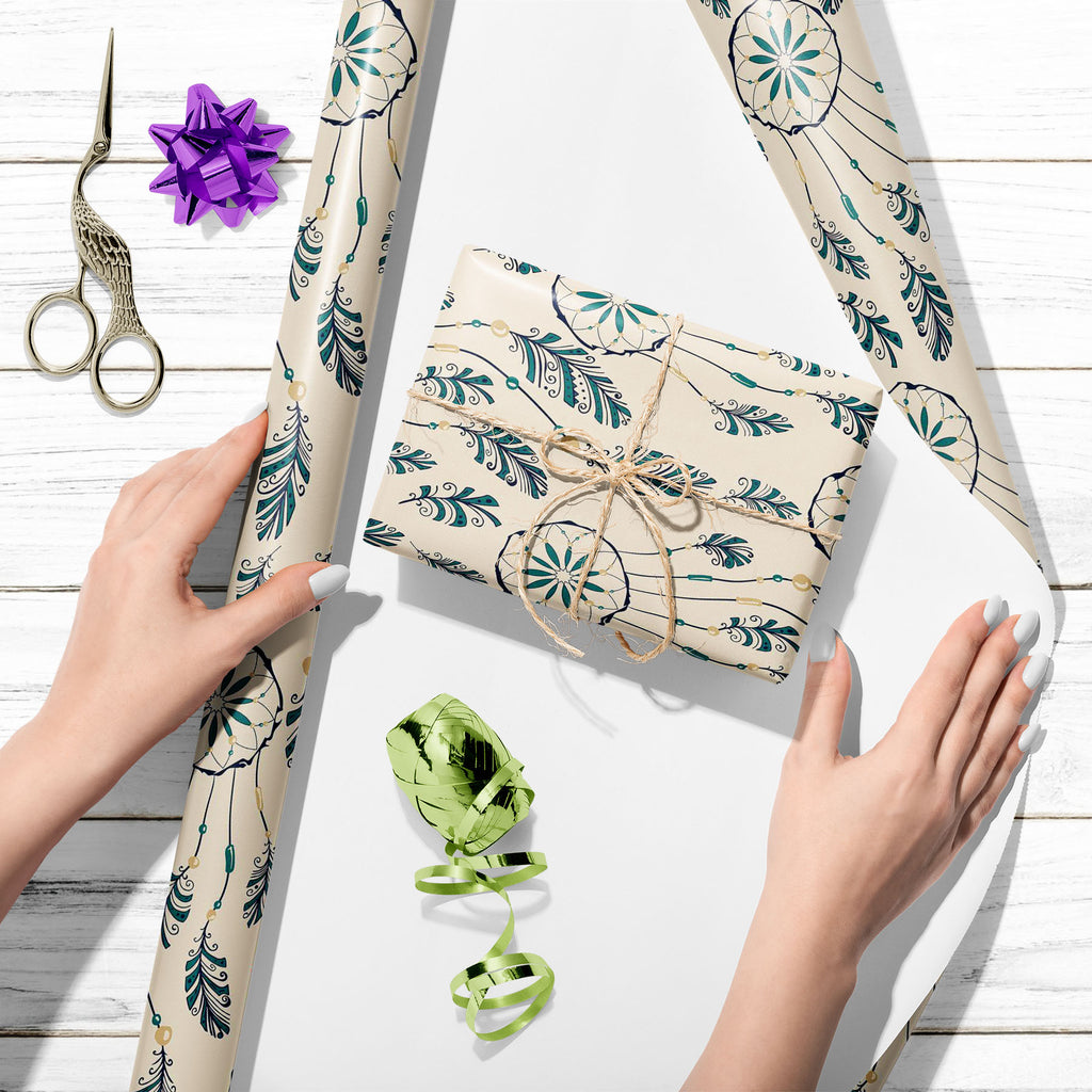 Dream Catcher Pattern D1 Art & Craft Gift Wrapping Paper-Wrapping Papers-WRP_PP-IC 5008103 IC 5008103, American, Ancient, Art and Paintings, Birds, Circle, Culture, Decorative, Digital, Digital Art, Drawing, Ethnic, Graphic, Historical, Illustrations, Indian, Medieval, Patterns, Signs, Signs and Symbols, Sketches, Symbols, Traditional, Tribal, Vintage, World Culture, dream, catcher, pattern, d1, art, craft, gift, wrapping, paper, bead, beautiful, bird, card, colorful, defense, design, detail, drawn, fabric,