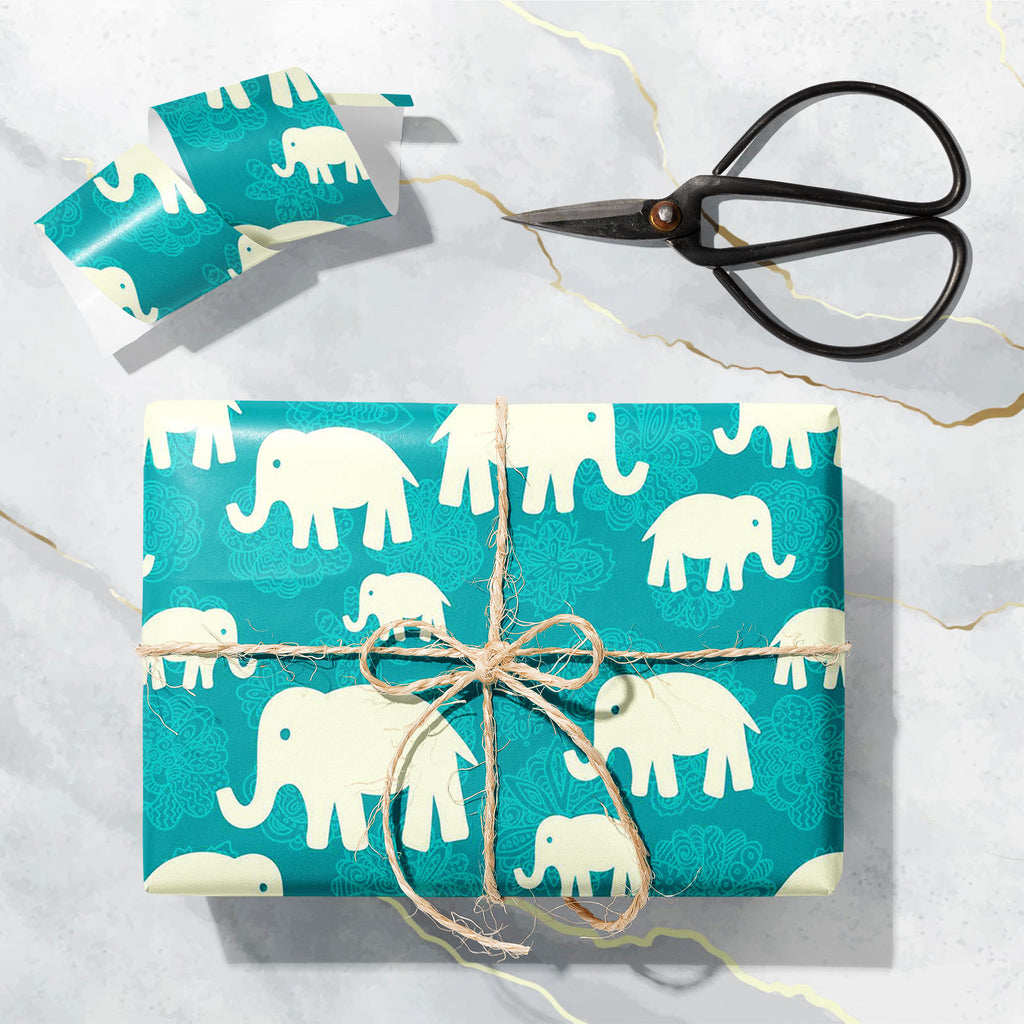 Elephants Pattern Art & Craft Gift Wrapping Paper-Wrapping Papers-WRP_PP-IC 5008105 IC 5008105, Animals, Animated Cartoons, Books, Caricature, Cartoons, Dots, Family, Illustrations, Nature, Patterns, Pets, Scenic, Signs, Signs and Symbols, Wildlife, elephants, pattern, art, craft, gift, wrapping, paper, elephant, animal, back, backdrop, background, card, cartoon, characters, child, childhood, cute, decoration, design, dot, element, emerald, fun, green, illustration, little, nursery, paint, pet, repetition, 