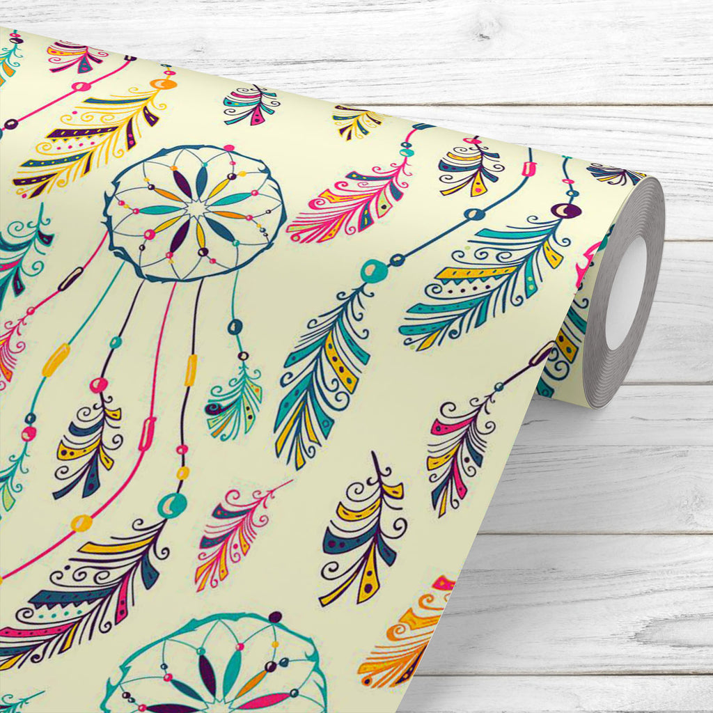 Dream Catcher Pattern D2 Wallpaper Roll-Wallpapers Peel & Stick-WAL_PA-IC 5008109 IC 5008109, American, Ancient, Art and Paintings, Birds, Circle, Culture, Decorative, Digital, Digital Art, Drawing, Ethnic, Graphic, Historical, Illustrations, Indian, Medieval, Patterns, Signs, Signs and Symbols, Sketches, Symbols, Traditional, Tribal, Vintage, World Culture, dream, catcher, pattern, d2, wallpaper, roll, native, art, bead, beautiful, bird, card, colorful, defense, design, detail, drawn, fabric, feather, hand