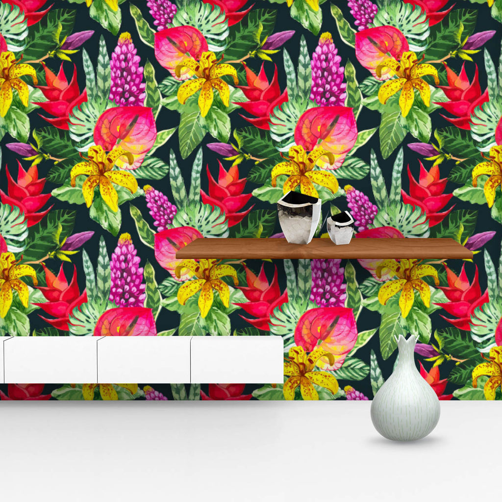 Watercolor Floral Pattern D1 Wallpaper Roll-Wallpapers Peel & Stick-WAL_PA-IC 5008111 IC 5008111, Abstract Expressionism, Abstracts, Ancient, Art and Paintings, Black, Black and White, Botanical, Drawing, Floral, Flowers, Historical, Illustrations, Medieval, Nature, Paintings, Patterns, Retro, Scenic, Semi Abstract, Signs, Signs and Symbols, Tropical, Vintage, Watercolour, watercolor, pattern, d1, wallpaper, roll, abstract, art, backdrop, background, beautiful, beauty, bloom, blossom, botany, color, decorat