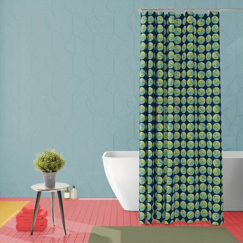 Circles Pattern D1 Washable Waterproof Shower Curtain-Shower Curtains-CUR_SH_EL-IC 5008118 IC 5008118, Abstract Expressionism, Abstracts, Art and Paintings, Circle, Patterns, Semi Abstract, Signs, Signs and Symbols, Sketches, circles, pattern, d1, washable, waterproof, shower, curtain, abstract, art, background, blue, colorful, design, green, line, miscellaneous, mosaic, ornament, ornate, seamless, sketch, sparse, texture, unusual, wallpaper, artzfolio, shower curtain, bathroom curtain, eyelet shower curtai
