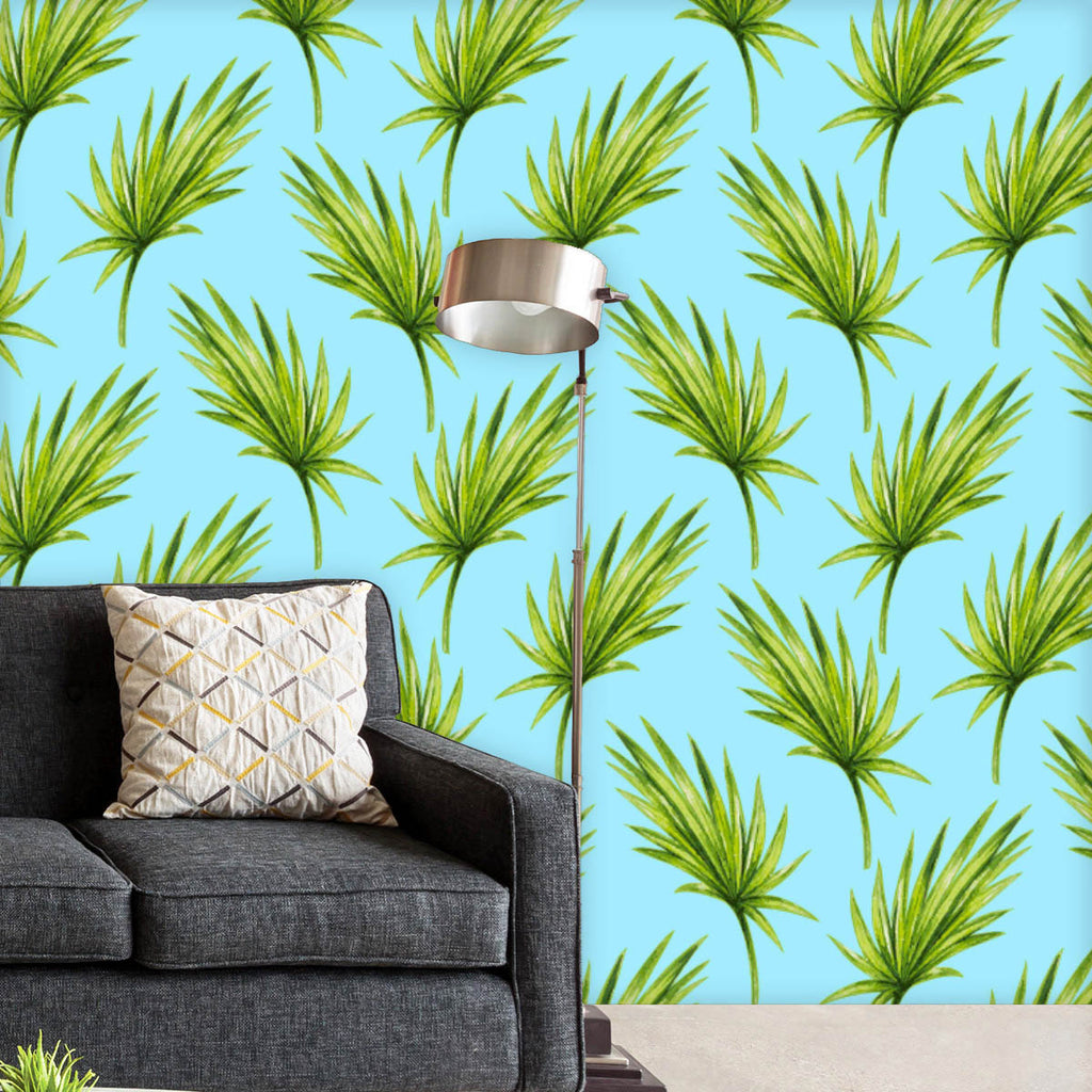 Tropical Palm Leaves D1 Wallpaper Roll-Wallpapers Peel & Stick-WAL_PA-IC 5008124 IC 5008124, Art and Paintings, Black and White, Botanical, Digital, Digital Art, Fashion, Floral, Flowers, Graphic, Hawaiian, Illustrations, Nature, Paintings, Patterns, Scenic, Signs, Signs and Symbols, Tropical, Watercolour, White, palm, leaves, d1, wallpaper, roll, art, background, beautiful, botany, branch, colorful, decoration, design, exotic, fresh, green, hawaii, illustration, jungle, leaf, painting, paper, pattern, plan