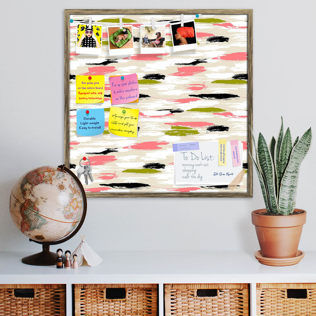 Brush Strokes Bulletin Board Notice Pin Board Soft Board | Framed-Bulletin Boards Framed-BLB_FR-IC 5008127 IC 5008127, Abstract Expressionism, Abstracts, Ancient, Art and Paintings, Bohemian, Brush Stroke, Digital, Digital Art, Dots, Drawing, Fashion, Graffiti, Graphic, Hand Drawn, Historical, Illustrations, Medieval, Modern Art, Patterns, Retro, Semi Abstract, Signs, Signs and Symbols, Stripes, Vintage, Watercolour, brush, strokes, bulletin, board, notice, pin, soft, framed, camouflage, grunge, hand, seaml
