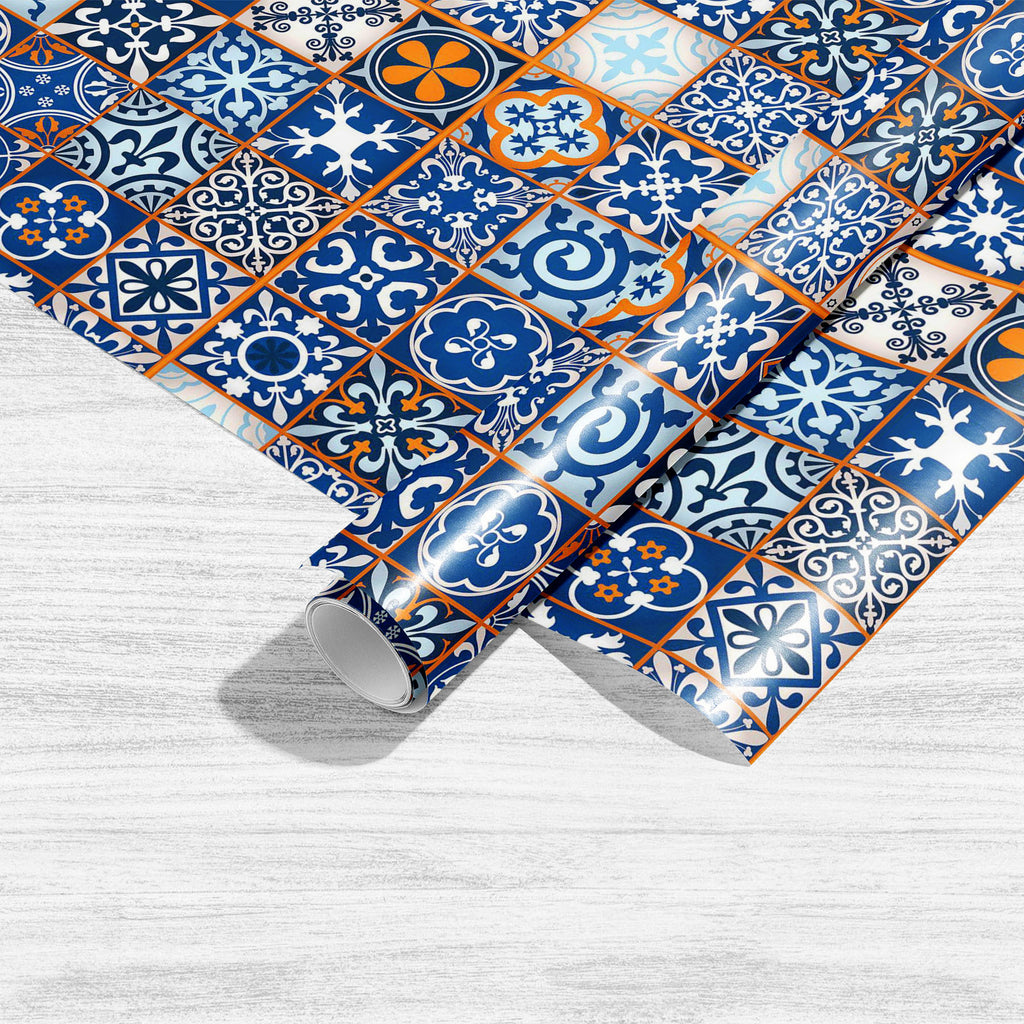 Moroccan Tiles Pattern Art & Craft Gift Wrapping Paper-Wrapping Papers-WRP_PP-IC 5008128 IC 5008128, Abstract Expressionism, Abstracts, Art and Paintings, Black and White, Decorative, Digital, Digital Art, Geometric, Geometric Abstraction, Graphic, Illustrations, Modern Art, Moroccan, Patterns, Retro, Semi Abstract, Signs, Signs and Symbols, White, tiles, pattern, art, craft, gift, wrapping, paper, wallpaper, mosaic, tile, textiles, vintage, arabesque, mosaics, textile, abstract, backdrop, background, beaut