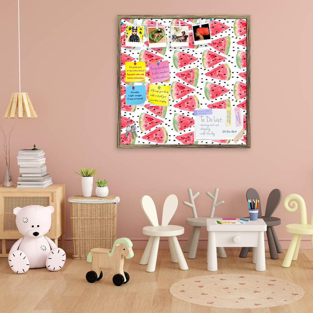 Watercolor Watermelon Pattern Bulletin Board Notice Pin Board Soft Board | Framed-Bulletin Boards Framed-BLB_FR-IC 5008131 IC 5008131, Black and White, Cuisine, Digital, Digital Art, Drawing, Food, Food and Beverage, Food and Drink, Fruit and Vegetable, Fruits, Graphic, Illustrations, Nature, Patterns, Scenic, Signs, Signs and Symbols, Sketches, Watercolour, White, watercolor, watermelon, pattern, bulletin, board, notice, pin, soft, framed, backdrop, background, bright, colore, colorful, cool, decor, design