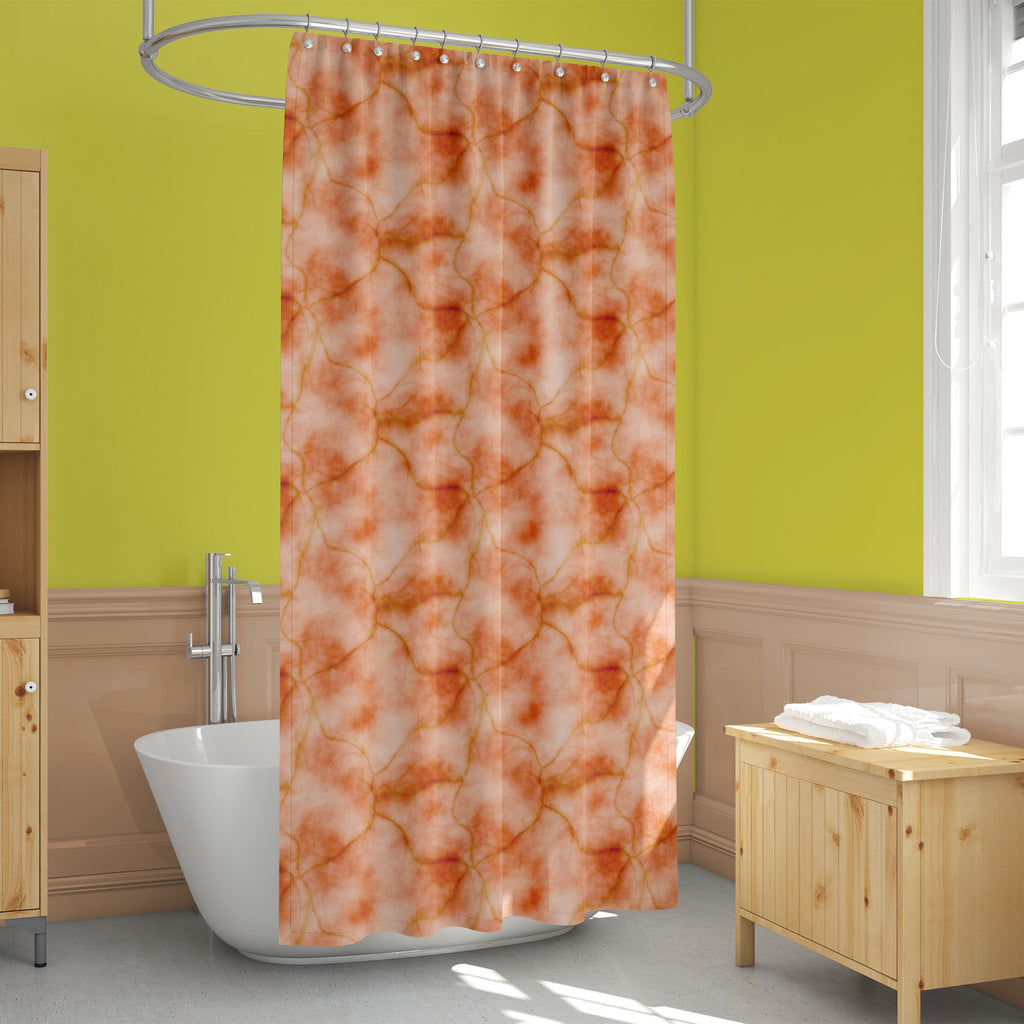 Abstract Marble Art D4 Washable Waterproof Shower Curtain - Shower Curtains - ArtzFolio.com