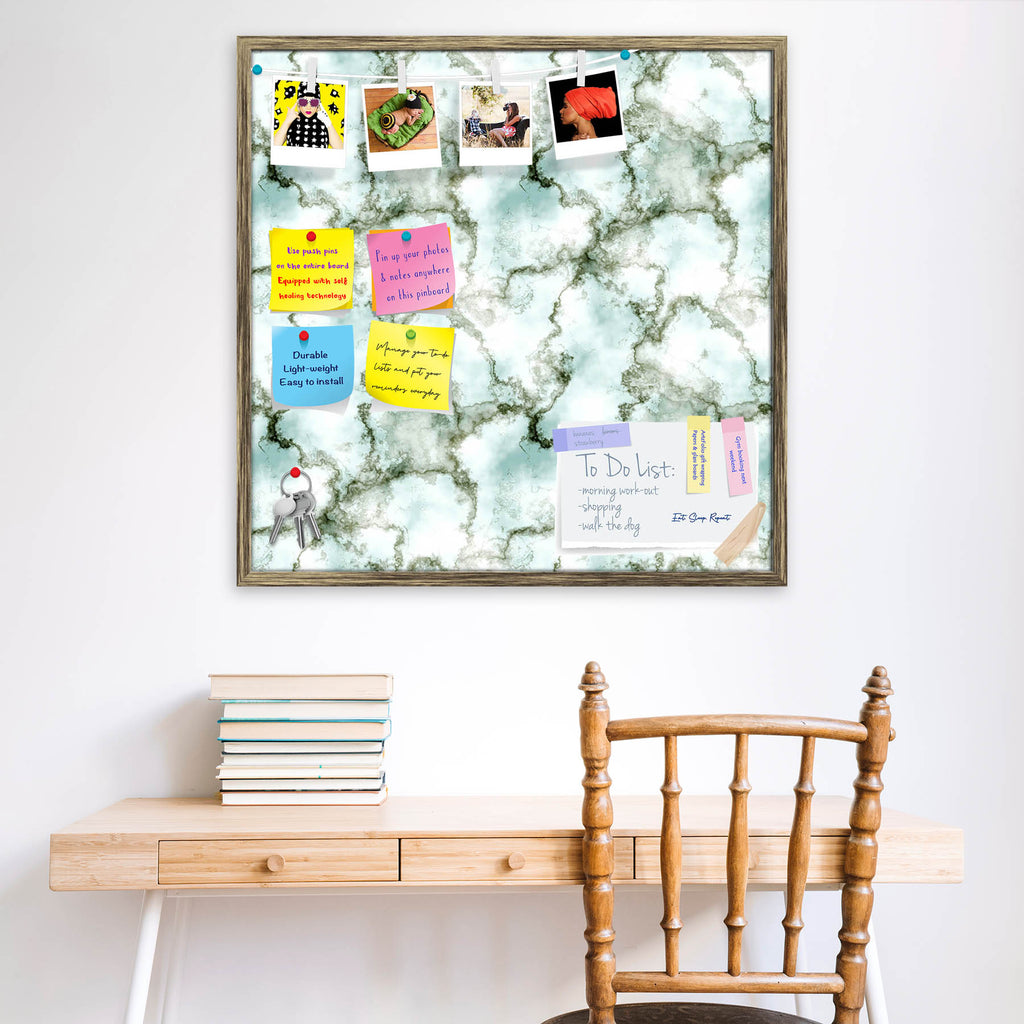 Abstract Marble Art D5 Bulletin Board Notice Pin Board Soft Board | Framed - Bulletin Boards Framed - ArtzFolio.com