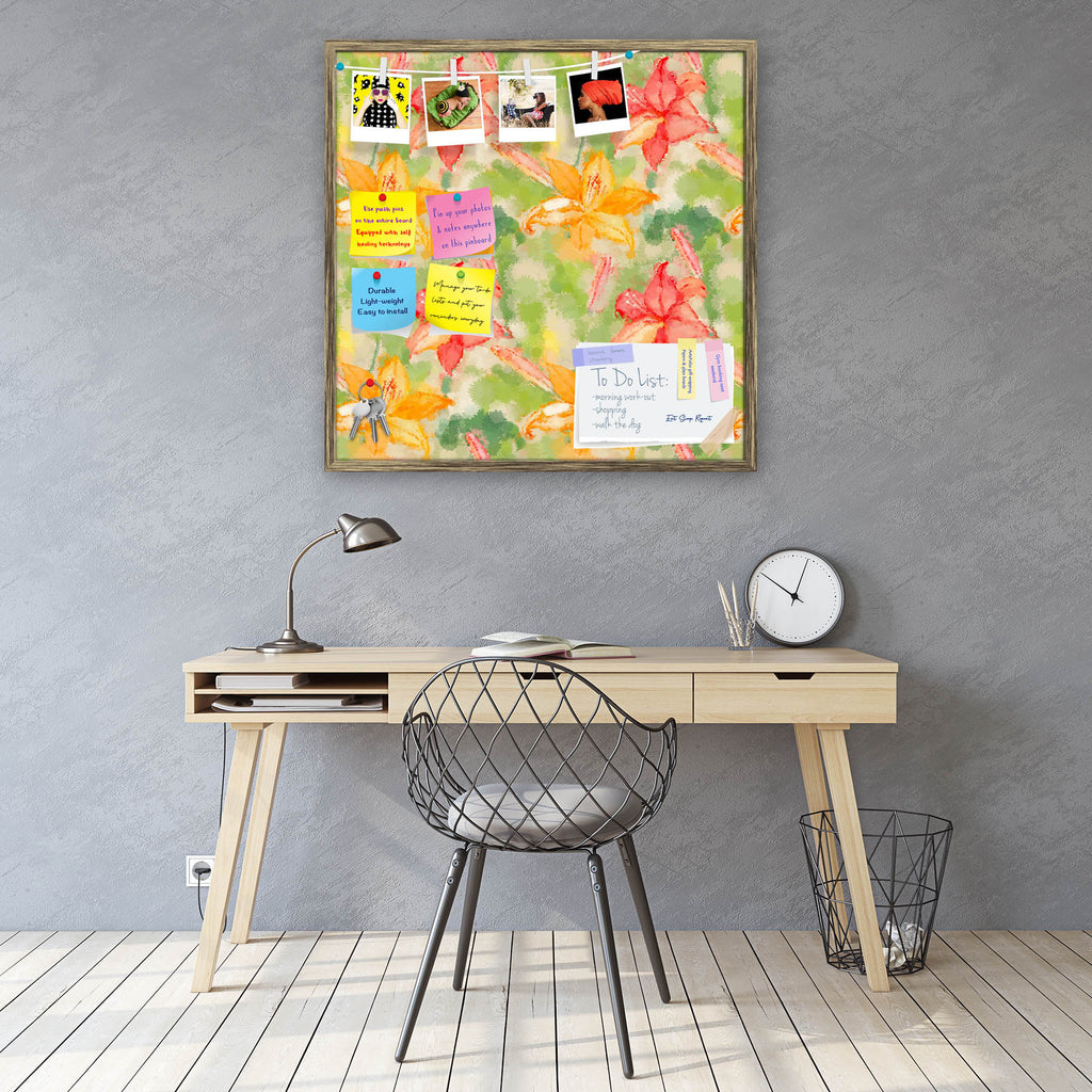 Watercolor Floral Lily Bulletin Board Notice Pin Board Soft Board | Framed-Bulletin Boards Framed-BLB_FR-IC 5008150 IC 5008150, Abstract Expressionism, Abstracts, Ancient, Art and Paintings, Black and White, Botanical, Decorative, Drawing, Floral, Flowers, Historical, Illustrations, Medieval, Nature, Patterns, Scenic, Seasons, Semi Abstract, Signs, Signs and Symbols, Vintage, Watercolour, White, watercolor, lily, bulletin, board, notice, pin, soft, framed, abstract, art, backdrop, background, beautiful, bei