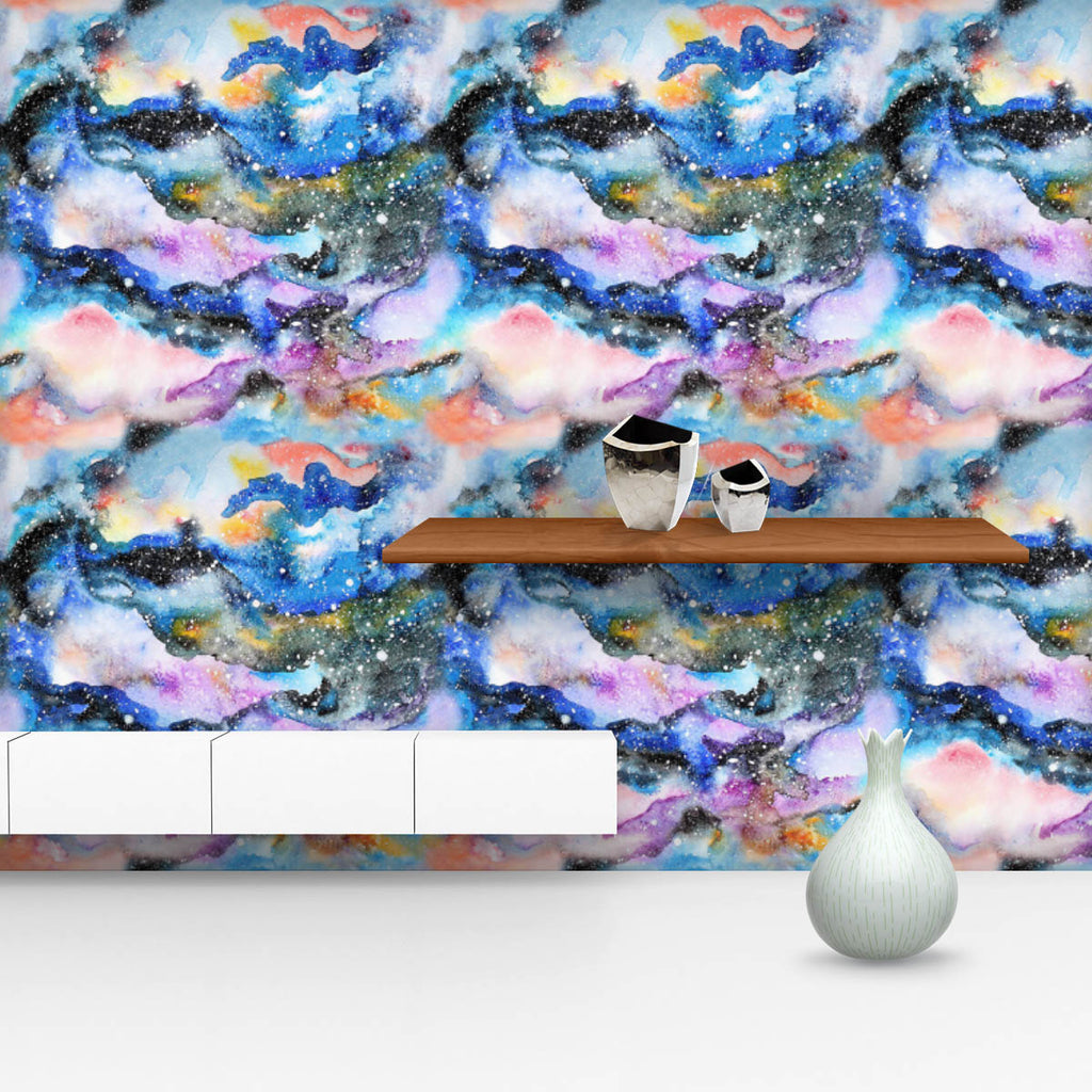 Watercolor Modern Galaxy D3 Wallpaper Roll-Wallpapers Peel & Stick-WAL_PA-IC 5008153 IC 5008153, Abstract Expressionism, Abstracts, Art and Paintings, Astrology, Astronomy, Black, Black and White, Cosmology, Digital, Digital Art, Fantasy, Graphic, Horoscope, Illustrations, Modern Art, Nature, Patterns, Scenic, Semi Abstract, Signs, Signs and Symbols, Space, Splatter, Stars, Sun Signs, Watercolour, Zodiac, watercolor, modern, galaxy, d3, wallpaper, roll, abstract, art, backdrop, background, blue, bright, cel