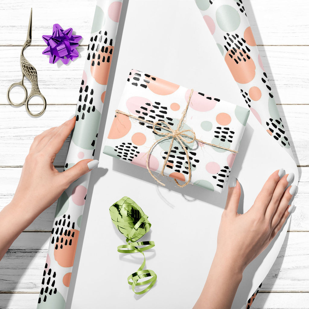 Abstract Pastel Art & Craft Gift Wrapping Paper - Wrapping Papers - ArtzFolio.com