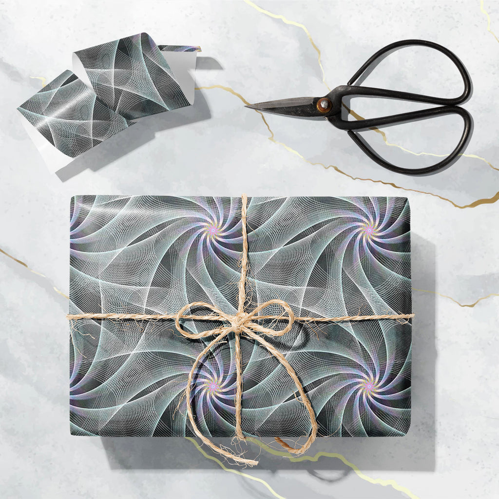 Abstract Fractal Pattern D2 Art & Craft Gift Wrapping Paper - Wrapping Papers - ArtzFolio.com