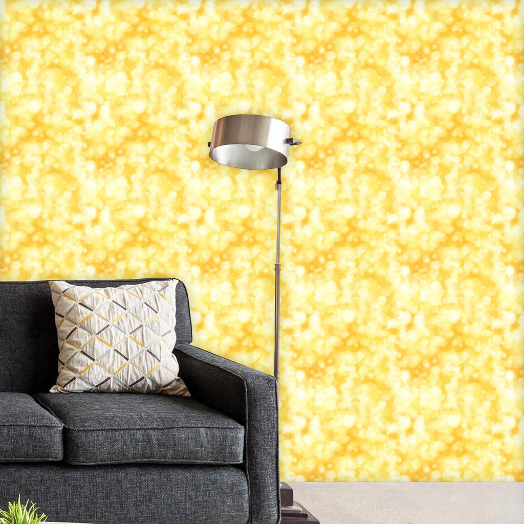 Abstract Golden Art Wallpaper Roll - Wallpapers Peel & Stick - ArtzFolio.com