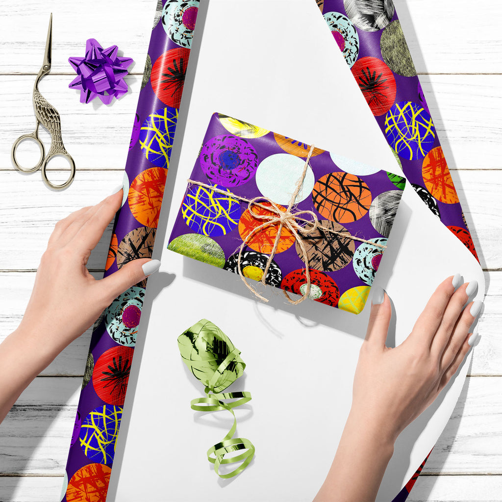 Abstract Pattern D7 Art & Craft Gift Wrapping Paper - Wrapping Papers - ArtzFolio.com