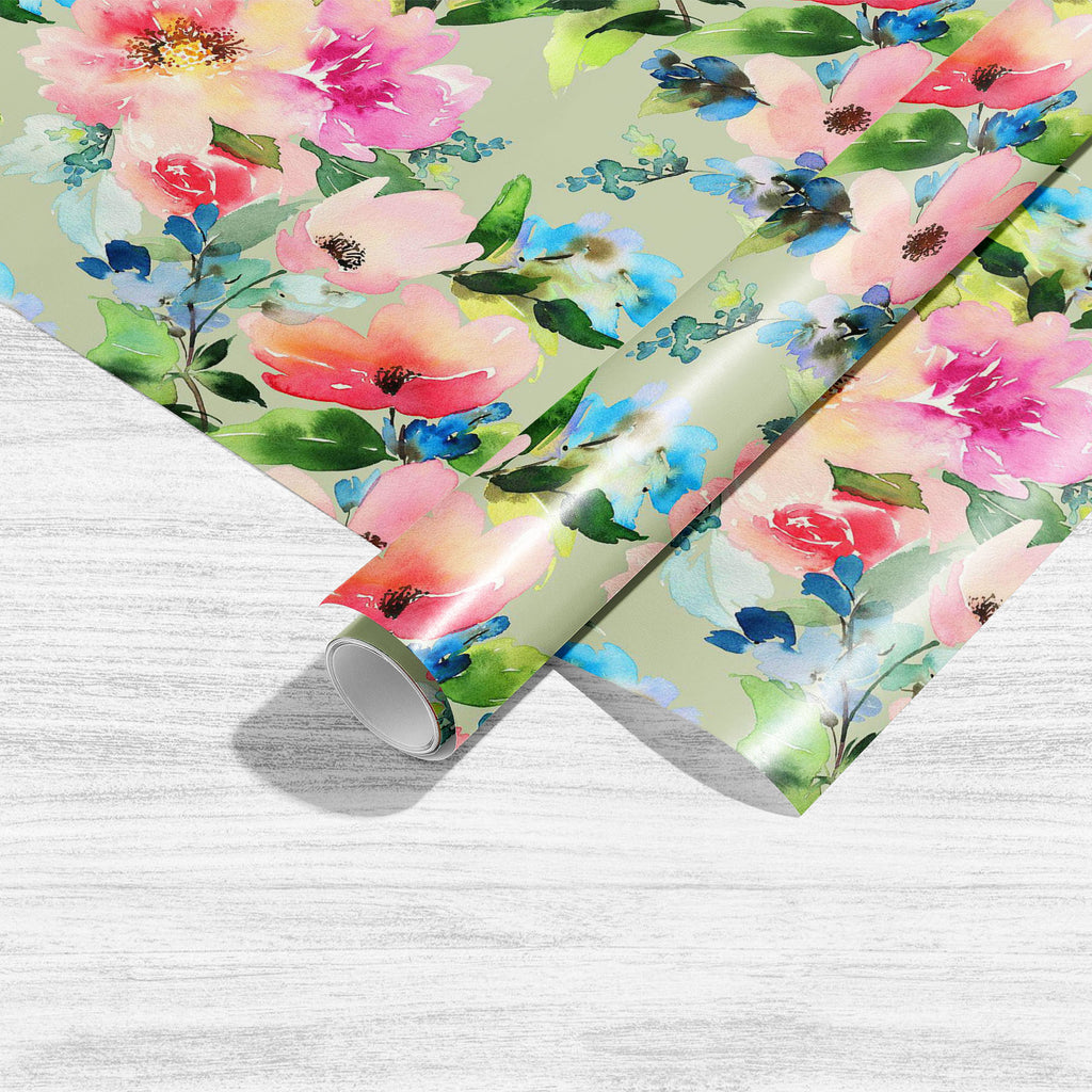 Watercolor Flowers Pattern D3 Art & Craft Gift Wrapping Paper-Wrapping Papers-WRP_PP-IC 5008176 IC 5008176, Ancient, Art and Paintings, Black and White, Botanical, Drawing, Fashion, Floral, Flowers, Historical, Illustrations, Medieval, Nature, Patterns, Retro, Scenic, Signs, Signs and Symbols, Vintage, Watercolour, Wedding, White, watercolor, pattern, d3, art, craft, gift, wrapping, paper, flower, background, seamless, textile, fabric, beauty, bloom, blossom, bouquet, bunch, casual, celebration, decoration,