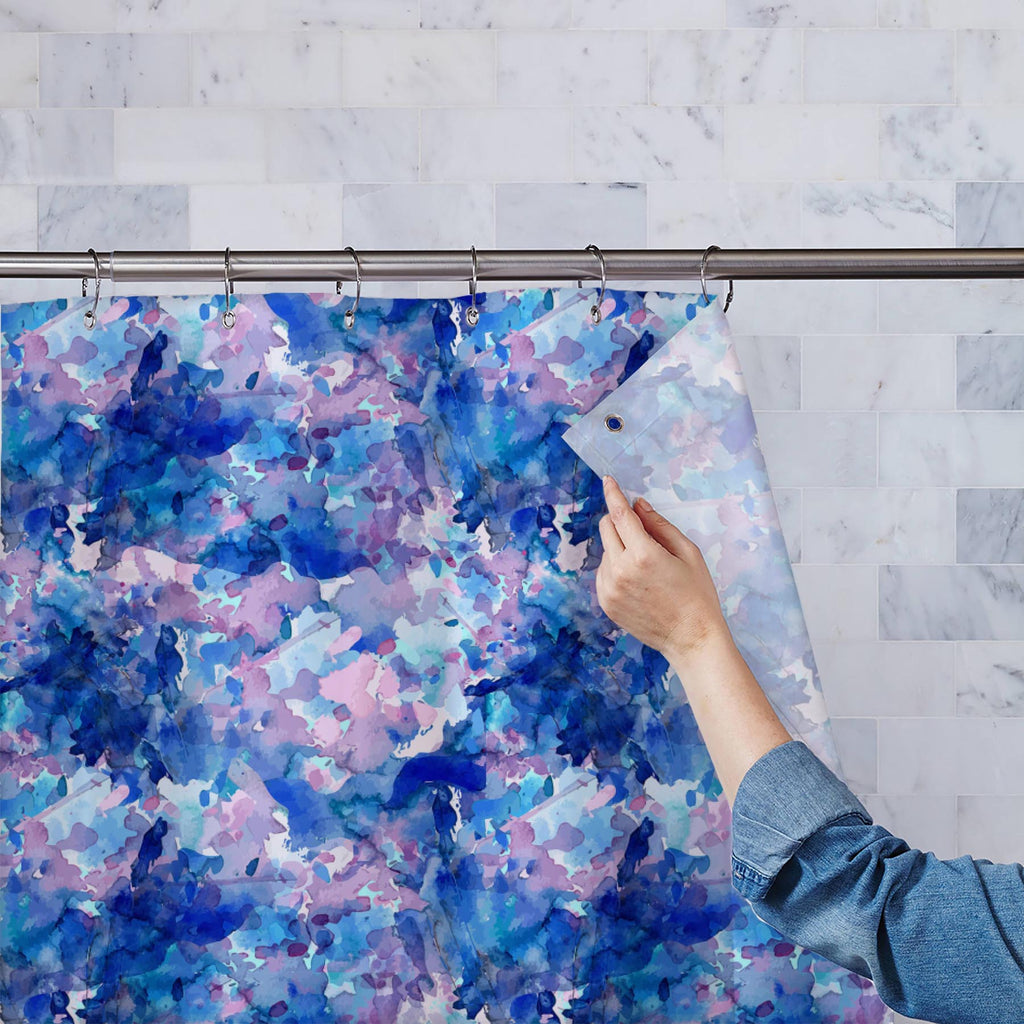 Watercolor Abstract Pattern D1 Washable Waterproof Shower Curtain-Shower Curtains-CUR_SH_EL-IC 5008190 IC 5008190, Abstract Expressionism, Abstracts, Ancient, Art and Paintings, Black and White, Decorative, Digital, Digital Art, Drawing, Graphic, Historical, Illustrations, Medieval, Paintings, Patterns, Retro, Semi Abstract, Signs, Signs and Symbols, Splatter, Vintage, Watercolour, White, watercolor, abstract, pattern, d1, washable, waterproof, shower, curtain, seamless, texture, textiles, wallpaper, design