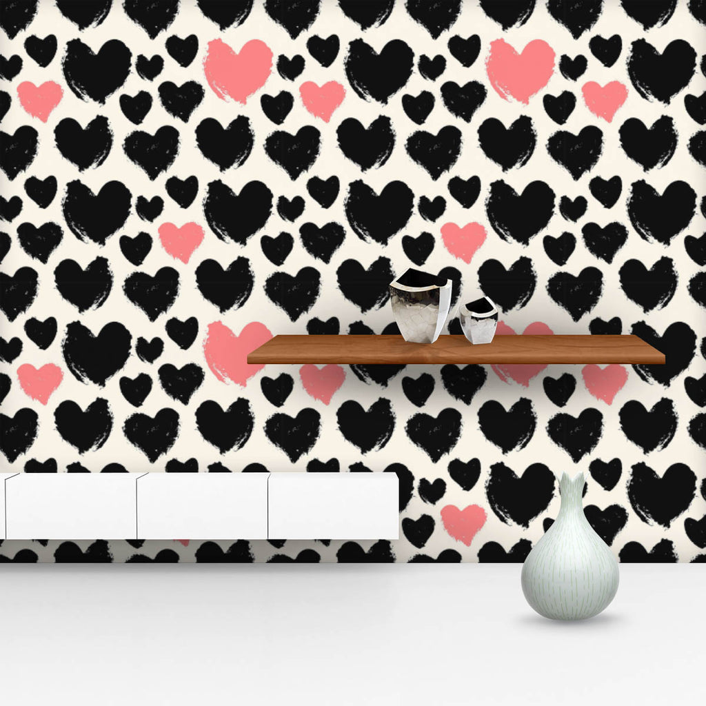 Valentine Hearts Pattern D1 Wallpaper Roll-Wallpapers Peel & Stick-WAL_PA-IC 5008193 IC 5008193, Abstract Expressionism, Abstracts, Ancient, Art and Paintings, Decorative, Digital, Digital Art, Graphic, Hearts, Historical, Illustrations, Love, Medieval, Modern Art, Patterns, Retro, Romance, Semi Abstract, Signs, Signs and Symbols, Vintage, valentine, pattern, d1, wallpaper, roll, abstract, acrylic, backdrop, background, card, cool, creative, decor, decoration, design, drawn, elegant, element, fabric, februa