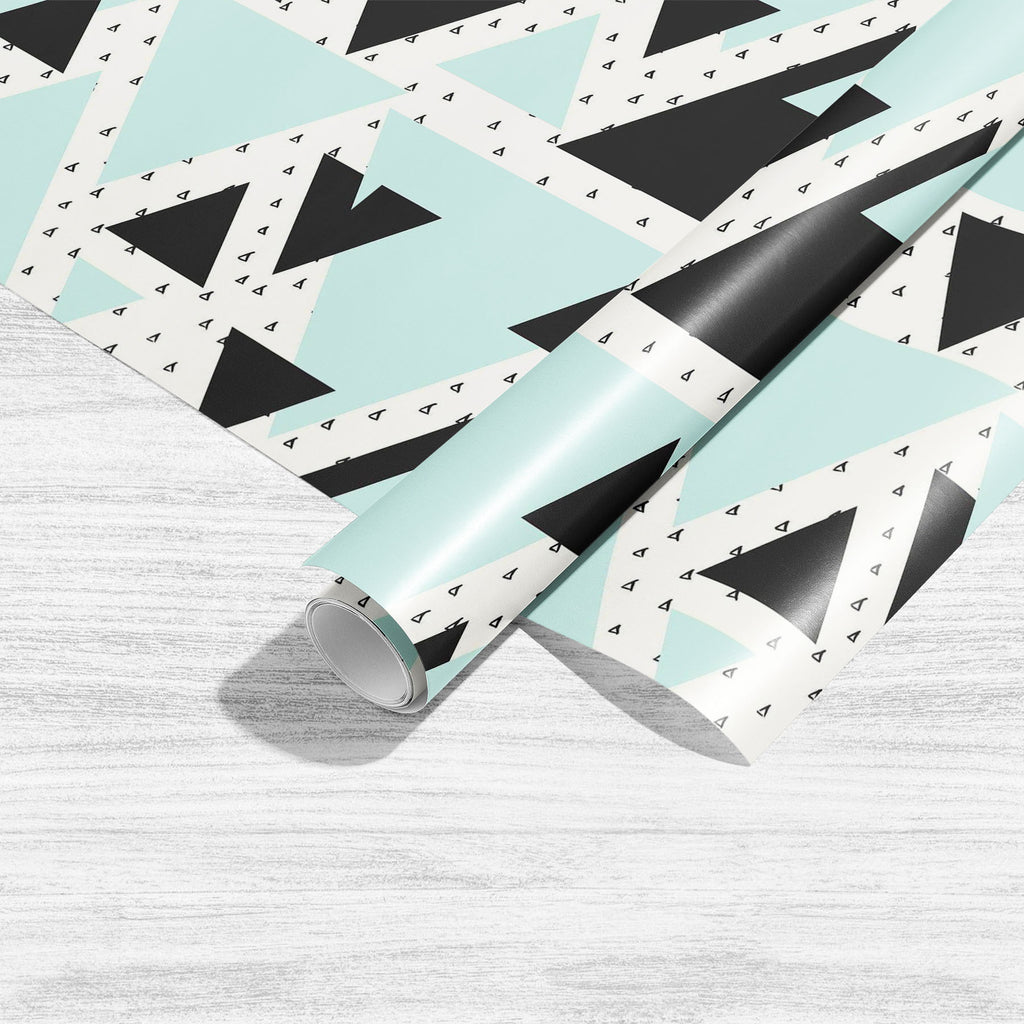 Abstract Geometric Pattern D8 Art & Craft Gift Wrapping Paper - Wrapping Papers - ArtzFolio.com