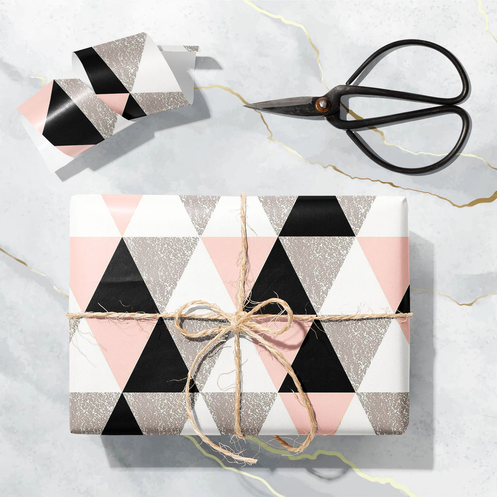 Abstract Geometric Pattern D10 Art & Craft Gift Wrapping Paper - Wrapping Papers - ArtzFolio.com