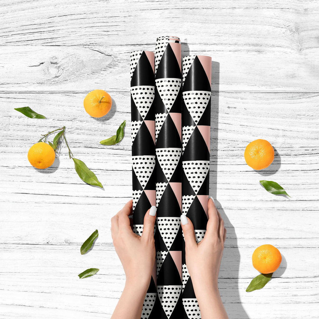 Modern Abstract D7 Art & Craft Gift Wrapping Paper-Wrapping Papers-WRP_PP-IC 5008200 IC 5008200, Abstract Expressionism, Abstracts, Ancient, Black and White, Decorative, Digital, Digital Art, Dots, Geometric, Geometric Abstraction, Graphic, Historical, Illustrations, Medieval, Modern Art, Patterns, Retro, Semi Abstract, Signs, Signs and Symbols, Triangles, Vintage, White, modern, abstract, d7, art, craft, gift, wrapping, paper, background, card, cool, creative, decor, decoration, design, drawn, elegant, ele