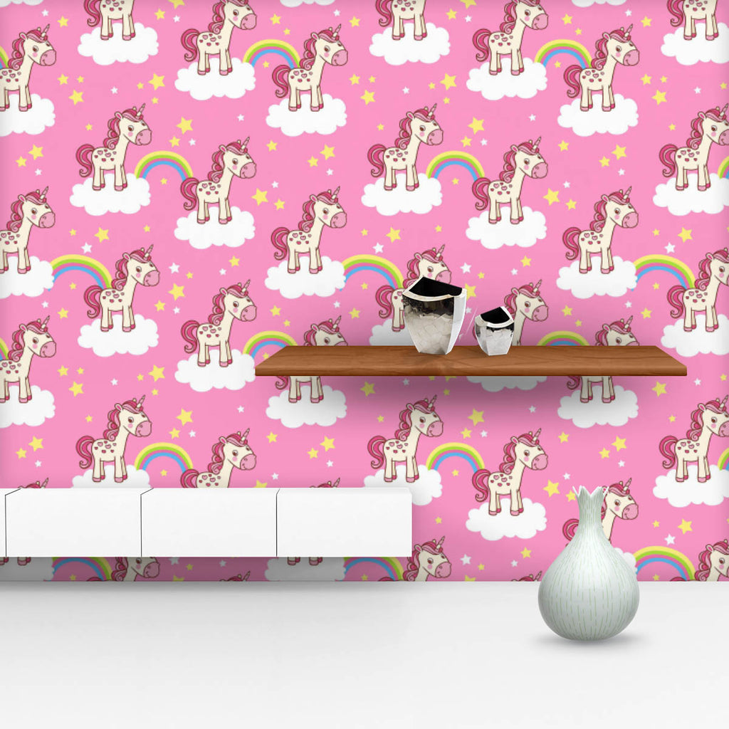 Cartoon Horses In The Clouds Wallpaper Roll-Wallpapers Peel & Stick-WAL_PA-IC 5008203 IC 5008203, Abstract Expressionism, Abstracts, Animals, Animated Cartoons, Art and Paintings, Baby, Books, Caricature, Cartoons, Children, Decorative, Digital, Digital Art, Drawing, Fantasy, Graphic, Illustrations, Kids, Patterns, Pets, Semi Abstract, Signs, Signs and Symbols, Wildlife, cartoon, horses, in, the, clouds, wallpaper, roll, unicorn, abstract, animal, art, background, beautiful, book, bright, card, childish, ch