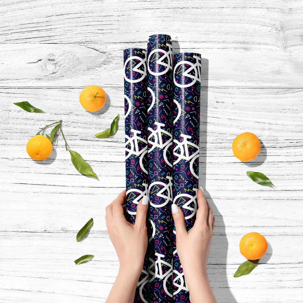 Bike Retro Silhouette Art & Craft Gift Wrapping Paper-Wrapping Papers-WRP_PP-IC 5008204 IC 5008204, 80s, Ancient, Automobiles, Bikes, Geometric, Geometric Abstraction, Health, Hipster, Historical, Illustrations, Medieval, Patterns, Retro, Sports, Transportation, Travel, Vehicles, Vintage, bike, silhouette, art, craft, gift, wrapping, paper, seamless, pattern, background, bicycle, classic, color, colorful, concept, eco, friendly, ecology, element, exercise, exercising, fitness, generic, geometry, healthy, il