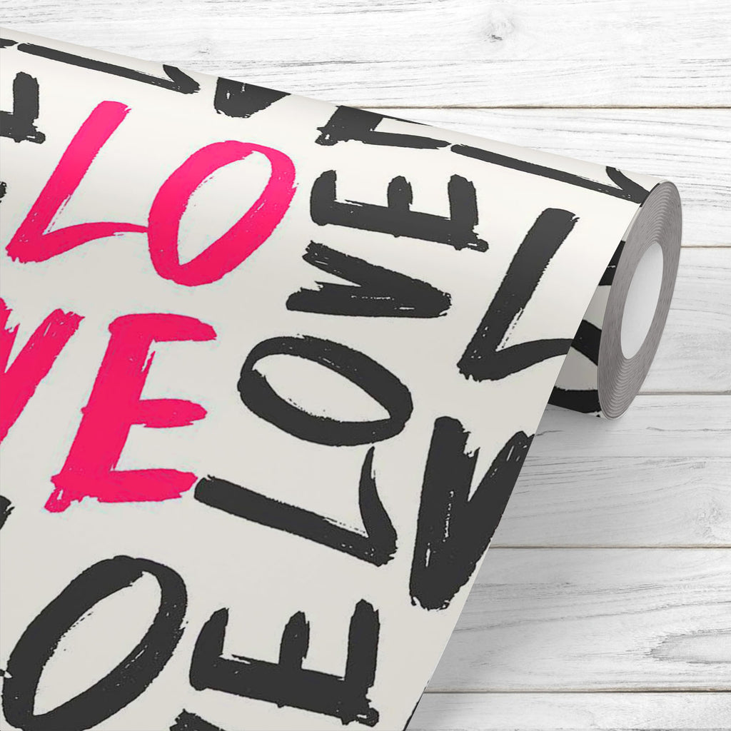 Valentine Love Pattern Wallpaper Roll-Wallpapers Peel & Stick-WAL_PA-IC 5008206 IC 5008206, Abstract Expressionism, Abstracts, Calligraphy, Decorative, Digital, Digital Art, Graphic, Hand Drawn, Love, Modern Art, Patterns, Romance, Semi Abstract, Signs, Signs and Symbols, Text, Typography, valentine, pattern, wallpaper, roll, abstract, acrylic, background, brush, card, cool, creative, day, decor, decoration, design, drawn, element, fabric, february, graphics, greeting, hand, ink, minimalist, modern, poster,