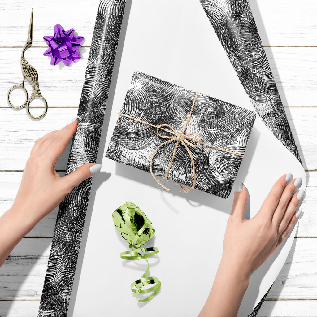 Black & White Grunge Art & Craft Gift Wrapping Paper-Wrapping Papers-WRP_PP-IC 5008208 IC 5008208, Abstract Expressionism, Abstracts, Ancient, Art and Paintings, Black, Black and White, Decorative, Digital, Digital Art, Geometric, Geometric Abstraction, Graphic, Historical, Illustrations, Medieval, Patterns, Semi Abstract, Signs, Signs and Symbols, Splatter, Stripes, Vintage, White, grunge, art, craft, gift, wrapping, paper, abstract, backdrop, background, bright, brush, chaotic, color, curve, decoration, d