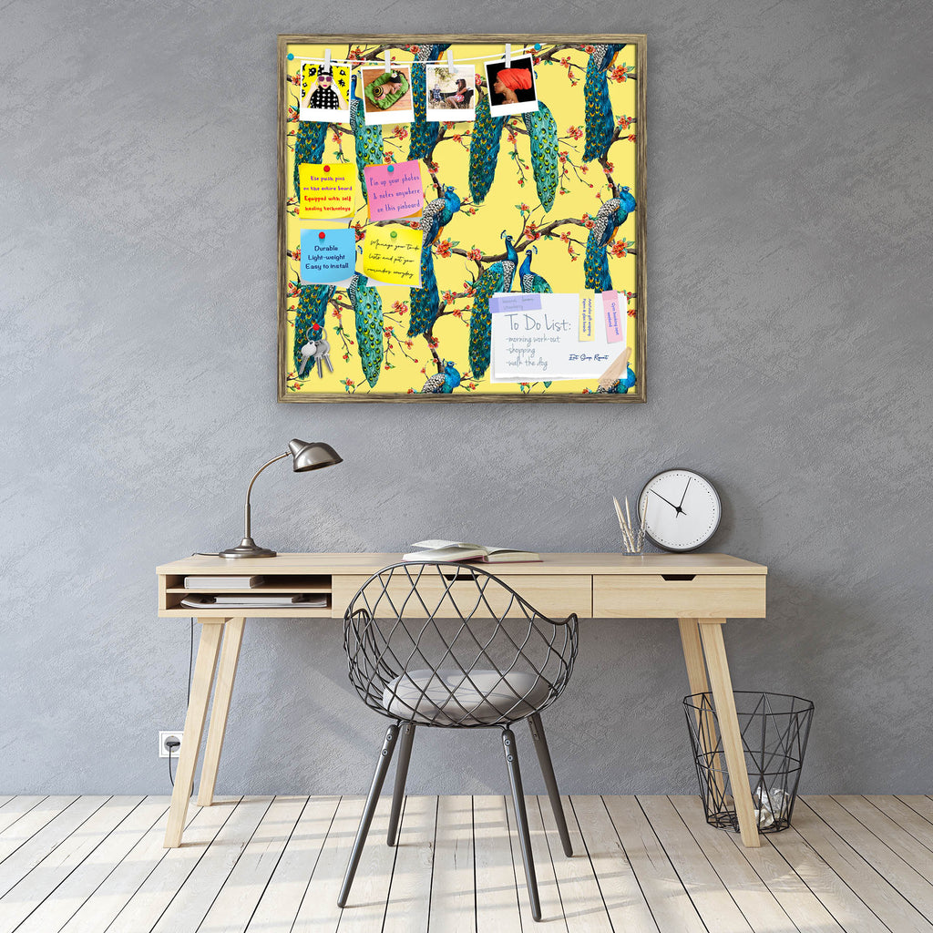 Watercolor Peacock D1 Bulletin Board Notice Pin Board Soft Board | Framed-Bulletin Boards Framed-BLB_FR-IC 5008216 IC 5008216, Ancient, Animals, Asian, Birds, Botanical, Chinese, Digital, Digital Art, Floral, Flowers, Graphic, Historical, Illustrations, Medieval, Nature, Patterns, Retro, Scenic, Signs, Signs and Symbols, Tropical, Vintage, Watercolour, watercolor, peacock, d1, bulletin, board, notice, pin, soft, framed, animal, asia, background, beautiful, biology, bird, blue, botany, bright, cherry, china,