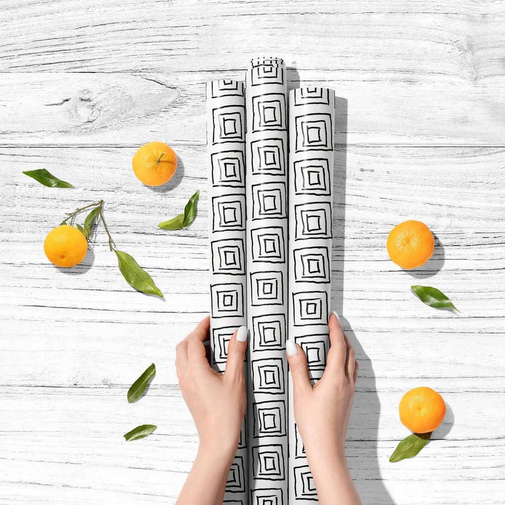 Hand Drawn Square Art & Craft Gift Wrapping Paper-Wrapping Papers-WRP_PP-IC 5008221 IC 5008221, Abstract Expressionism, Abstracts, Ancient, Art and Paintings, Black, Black and White, Digital, Digital Art, Geometric, Geometric Abstraction, Graphic, Hand Drawn, Historical, Illustrations, Medieval, Modern Art, Patterns, Semi Abstract, Signs, Signs and Symbols, Vintage, hand, drawn, square, art, craft, gift, wrapping, paper, abstract, background, brush, card, cool, creative, decoration, design, element, geometr