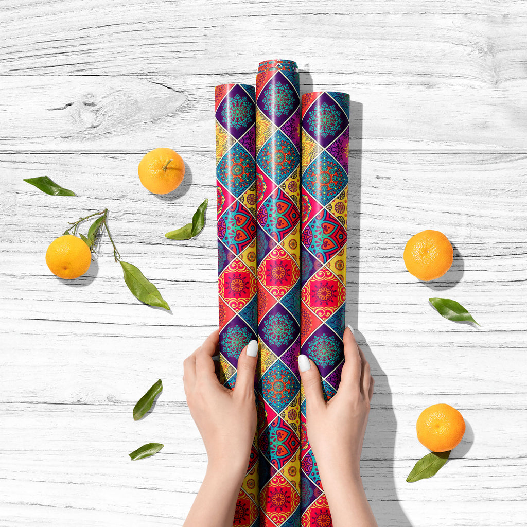 Ethnic Floral Pattern D1 Art & Craft Gift Wrapping Paper-Wrapping Papers-WRP_PP-IC 5008224 IC 5008224, Abstract Expressionism, Abstracts, Allah, Ancient, Arabic, Art and Paintings, Asian, Botanical, Chinese, Circle, Culture, Decorative, Drawing, Ethnic, Floral, Flowers, Geometric Abstraction, Historical, Indian, Islam, Mandala, Medieval, Nature, Patterns, Retro, Semi Abstract, Signs, Signs and Symbols, Traditional, Tribal, Turkish, Vintage, World Culture, pattern, d1, art, craft, gift, wrapping, paper, seam