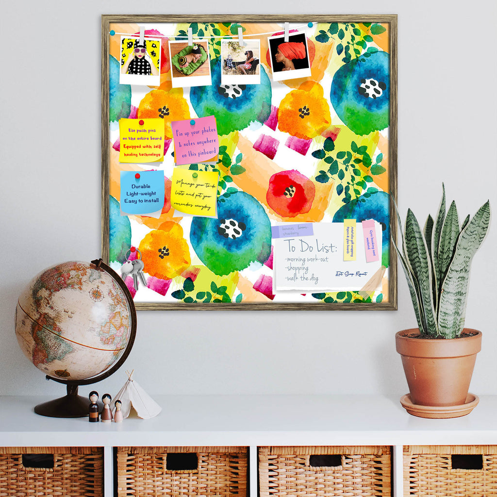 Watercolor Floral Pattern D2 Bulletin Board Notice Pin Board Soft Board | Framed-Bulletin Boards Framed-BLB_FR-IC 5008227 IC 5008227, Abstract Expressionism, Abstracts, Ancient, Botanical, Drawing, Floral, Flowers, Historical, Illustrations, Medieval, Modern Art, Nature, Patterns, Retro, Scenic, Semi Abstract, Signs, Signs and Symbols, Tropical, Vintage, Watercolour, watercolor, pattern, d2, bulletin, board, notice, pin, soft, framed, abstract, backdrop, background, beautiful, bloom, blossom, branch, colorf