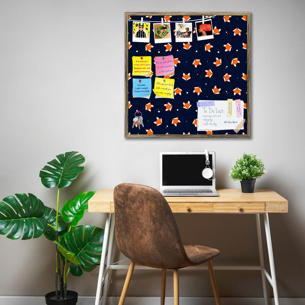 Cartoon Fox D1 Bulletin Board Notice Pin Board Soft Board | Framed-Bulletin Boards Framed-BLB_FR-IC 5008232 IC 5008232, Abstract Expressionism, Abstracts, Ancient, Animals, Animated Cartoons, Art and Paintings, Baby, Caricature, Cartoons, Children, Decorative, Digital, Digital Art, Graphic, Hipster, Historical, Icons, Illustrations, Kids, Medieval, Modern Art, Patterns, Pets, Retro, Semi Abstract, Signs, Signs and Symbols, Vintage, Wildlife, cartoon, fox, d1, bulletin, board, notice, pin, soft, framed, patt