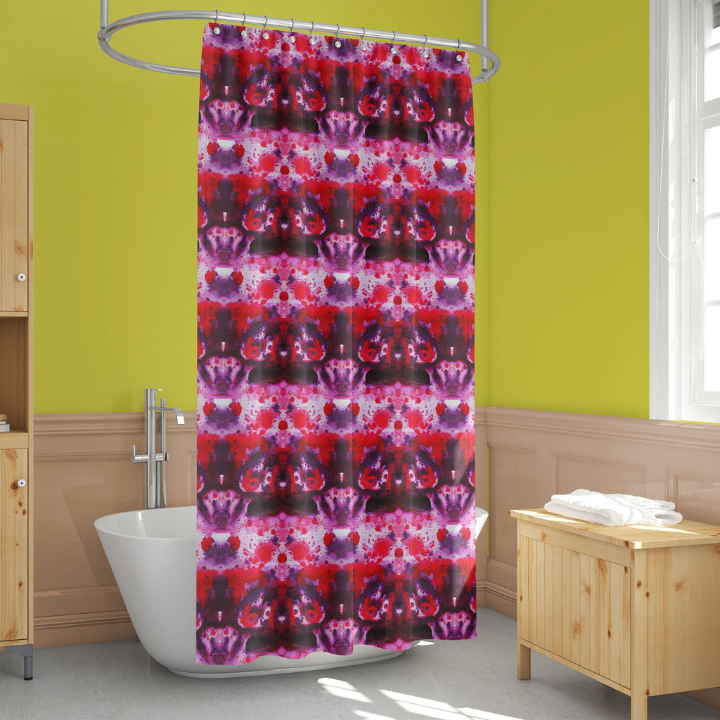 Watercolor Abstract Pattern D3 Washable Waterproof Shower Curtain-Shower Curtains-CUR_SH_EL-IC 5008234 IC 5008234, Abstract Expressionism, Abstracts, Ancient, Art and Paintings, Decorative, Digital, Digital Art, Drawing, Fantasy, Graphic, Historical, Illustrations, Medieval, Modern Art, Nature, Patterns, Retro, Scenic, Semi Abstract, Signs, Signs and Symbols, Splatter, Vintage, Watercolour, watercolor, abstract, pattern, d3, washable, waterproof, shower, curtain, art, artistic, backdrop, background, bright,