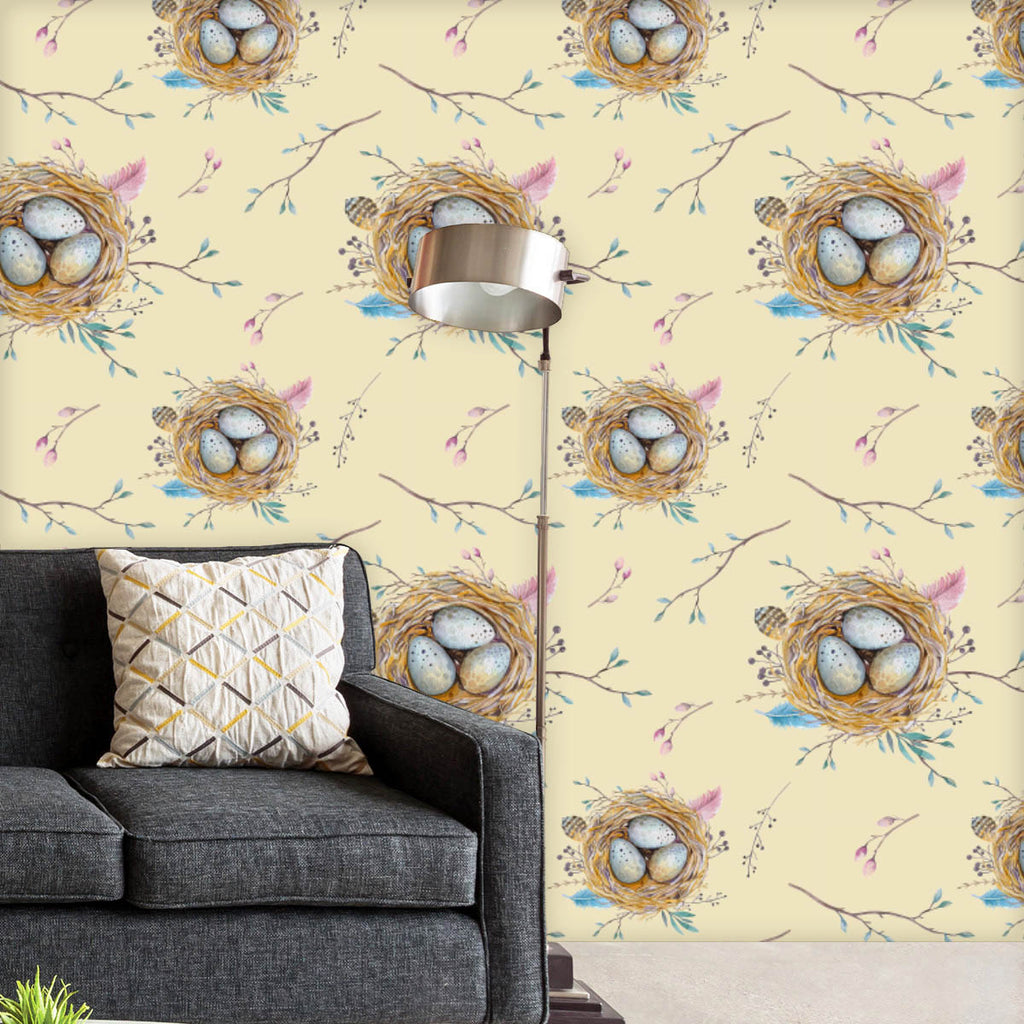 Natural Floral & Eggs Wallpaper Roll-Wallpapers Peel & Stick-WAL_PA-IC 5008240 IC 5008240, Ancient, Art and Paintings, Birds, Botanical, Decorative, Digital, Digital Art, Drawing, Floral, Flowers, Graphic, Historical, Illustrations, Medieval, Nature, Patterns, Retro, Scenic, Seasons, Tropical, Vintage, Watercolour, Wedding, natural, eggs, wallpaper, roll, art, background, beautiful, bird, blossom, boho, branch, card, chic, collection, decoration, drawn, easter, egg, elegant, feather, flower, hand, happy, il