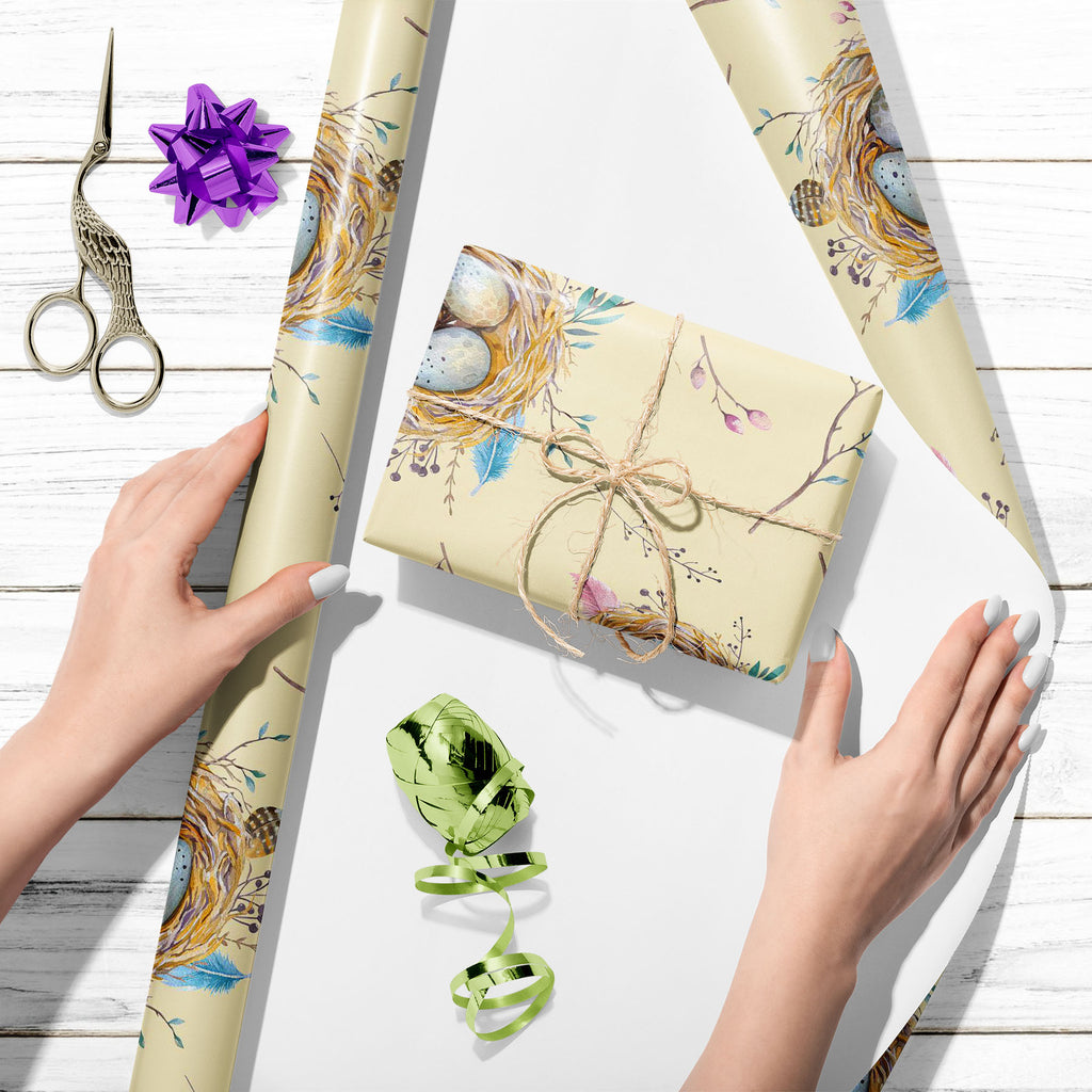 Natural Floral & Eggs Art & Craft Gift Wrapping Paper-Wrapping Papers-WRP_PP-IC 5008240 IC 5008240, Ancient, Art and Paintings, Birds, Botanical, Decorative, Digital, Digital Art, Drawing, Floral, Flowers, Graphic, Historical, Illustrations, Medieval, Nature, Patterns, Retro, Scenic, Seasons, Tropical, Vintage, Watercolour, Wedding, natural, eggs, art, craft, gift, wrapping, paper, background, beautiful, bird, blossom, boho, branch, card, chic, collection, decoration, drawn, easter, egg, elegant, feather, f