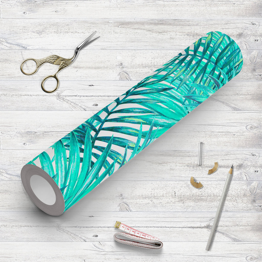 Tropical Palm Leaves D4 Wallpaper Roll-Wallpapers Peel & Stick-WAL_PA-IC 5008242 IC 5008242, Art and Paintings, Black and White, Botanical, Digital, Digital Art, Fashion, Floral, Flowers, Graphic, Hawaiian, Illustrations, Nature, Paintings, Patterns, Scenic, Signs, Signs and Symbols, Tropical, Watercolour, White, palm, leaves, d4, wallpaper, roll, leaf, watercolor, pattern, seamless, jungle, trees, palms, tree, art, background, beautiful, botany, branch, colorful, decoration, design, exotic, fresh, green, h