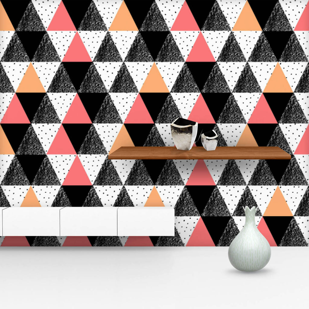 Abstract Geometric Pattern D13 Wallpaper Roll - Wallpapers Peel & Stick - ArtzFolio.com