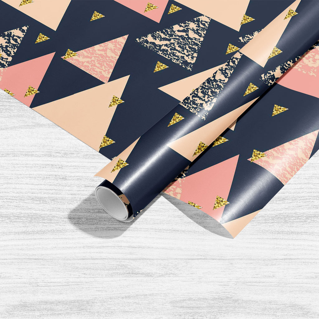 Abstract Geometric Pattern D14 Art & Craft Gift Wrapping Paper - Wrapping Papers - ArtzFolio.com