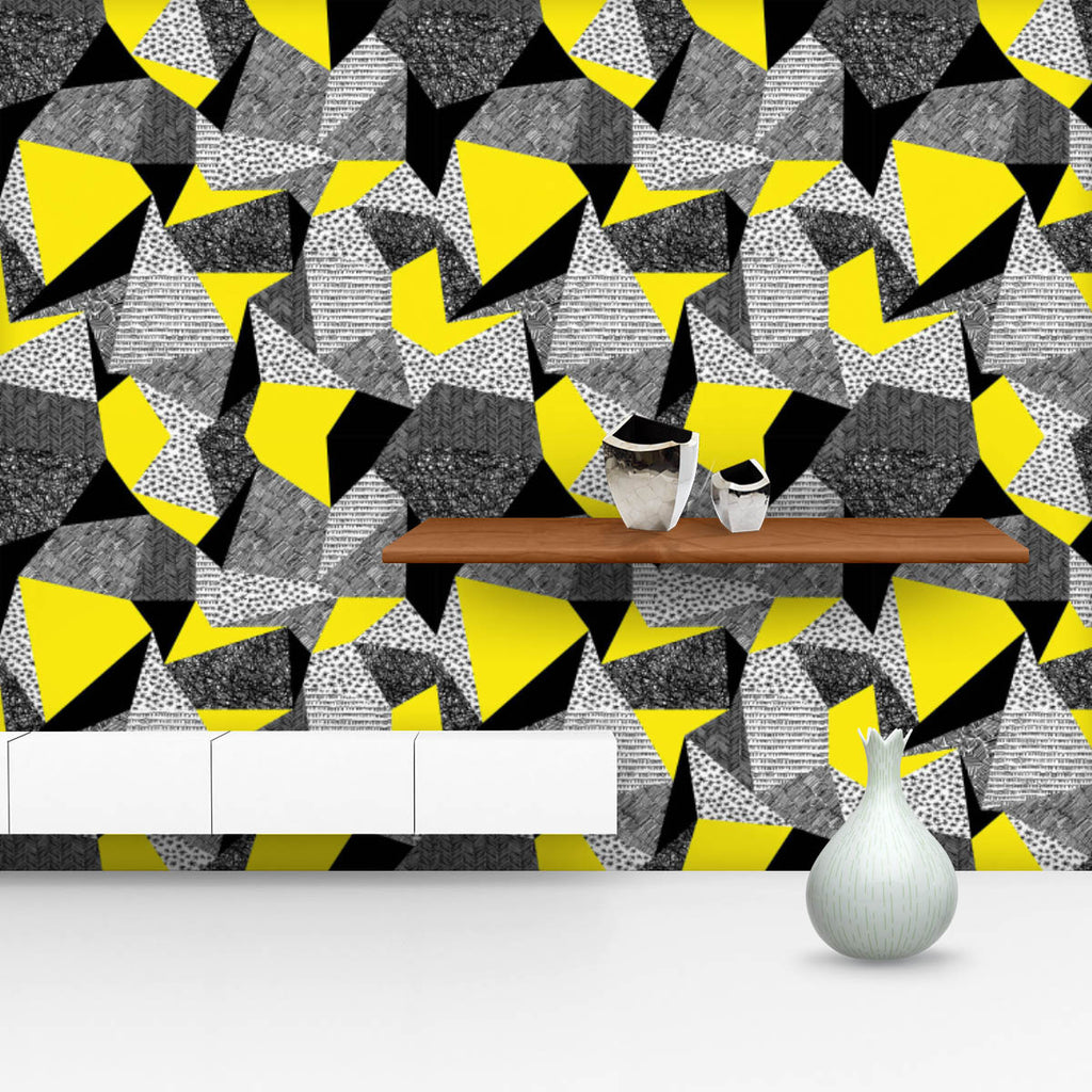 Geometric Triangles D1 Wallpaper Roll-Wallpapers Peel & Stick-WAL_PA-IC 5008258 IC 5008258, Abstract Expressionism, Abstracts, Ancient, Art and Paintings, Black, Black and White, Decorative, Digital, Digital Art, Fashion, Geometric, Geometric Abstraction, Graphic, Hipster, Historical, Illustrations, Medieval, Modern Art, Patterns, Retro, Semi Abstract, Signs, Signs and Symbols, Sketches, Space, Triangles, Vintage, White, d1, wallpaper, roll, pattern, abstract, art, asterisk, backdrop, background, bright, bw