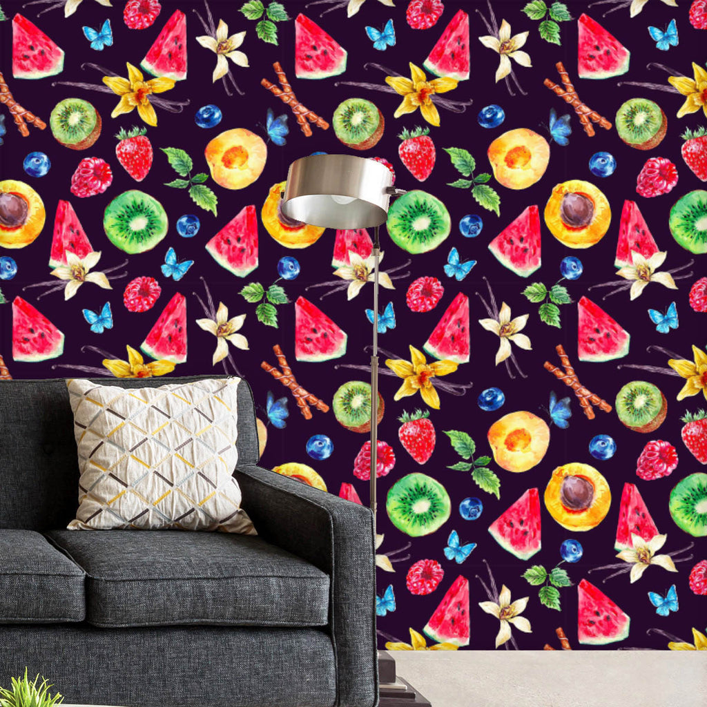 Watercolor Tropical Fruits D3 Wallpaper Roll-Wallpapers Peel & Stick-WAL_PA-IC 5008264 IC 5008264, Ancient, Art and Paintings, Black, Black and White, Botanical, Cuisine, Floral, Flowers, Food, Food and Beverage, Food and Drink, Fruit and Vegetable, Fruits, Health, Historical, Illustrations, Medieval, Nature, Patterns, Scenic, Sketches, Tropical, Vintage, Watercolour, watercolor, d3, wallpaper, roll, art, autumn, background, berry, botany, card, decoration, dessert, exotic, flora, flower, fresh, fruit, gree