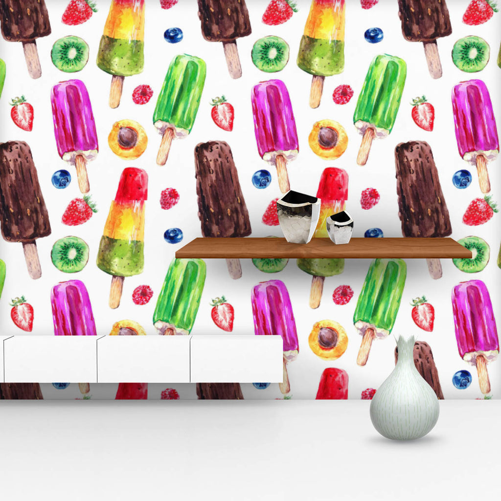 Watercolor Ice Cream D3 Wallpaper Roll-Wallpapers Peel & Stick-WAL_PA-IC 5008273 IC 5008273, Ancient, Art and Paintings, Cuisine, Food, Food and Beverage, Food and Drink, Fruit and Vegetable, Fruits, Health, Historical, Illustrations, Medieval, Nature, Patterns, Scenic, Signs and Symbols, Sketches, Symbols, Tropical, Vintage, Watercolour, watercolor, ice, cream, d3, wallpaper, roll, art, background, beach, card, chocolate, decoration, dessert, diet, fresh, fruit, green, greeting, illustration, juicy, leaf, 