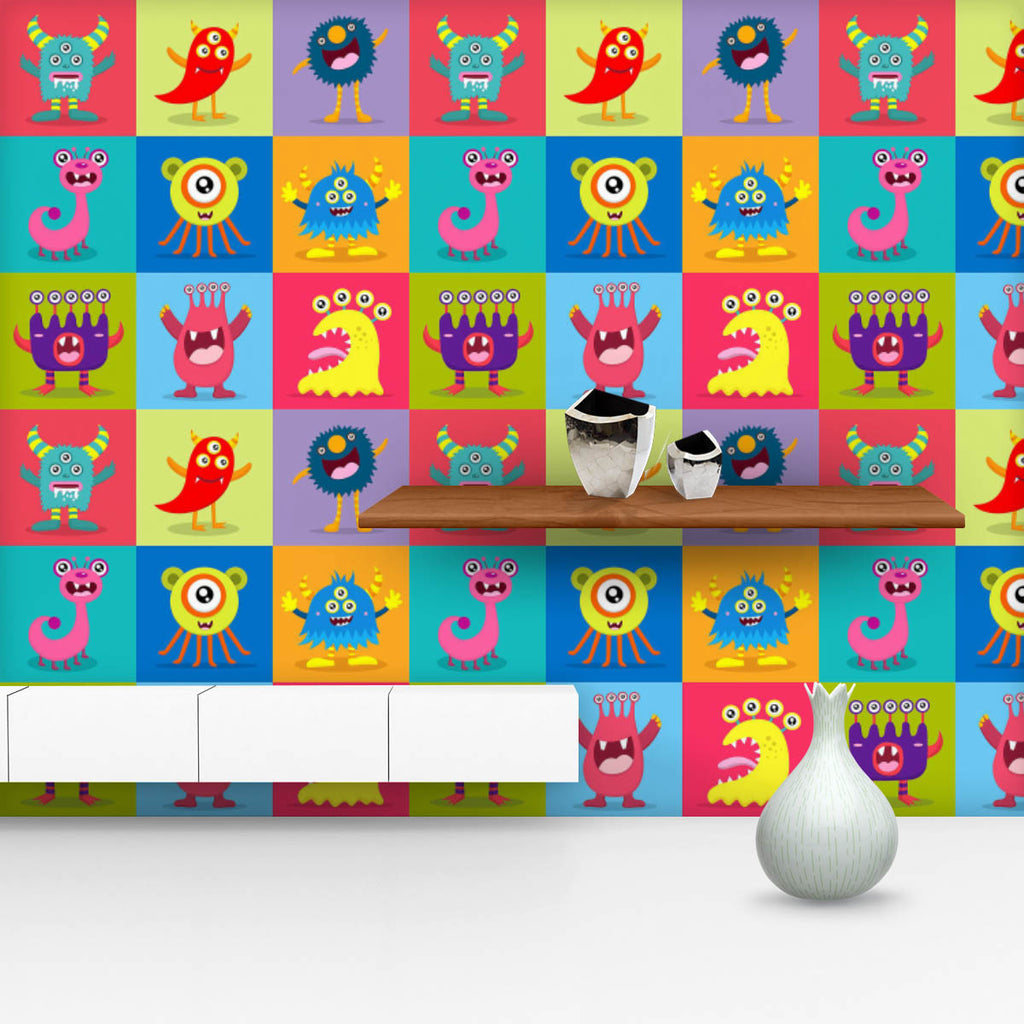 Kids Monster D1 Wallpaper Roll-Wallpapers Peel & Stick-WAL_PA-IC 5008276 IC 5008276, Animals, Animated Cartoons, Art and Paintings, Baby, Birthday, Caricature, Cartoons, Children, Digital, Digital Art, Festivals and Occasions, Festive, Graphic, Illustrations, Kids, Patterns, Signs, Signs and Symbols, monster, d1, wallpaper, roll, alien, animal, anniversary, shower, background, card, invitation, party, boy, cartoon, celebration, clip, art, cover, creature, cute, decoration, design, girl, greeting, happiness,